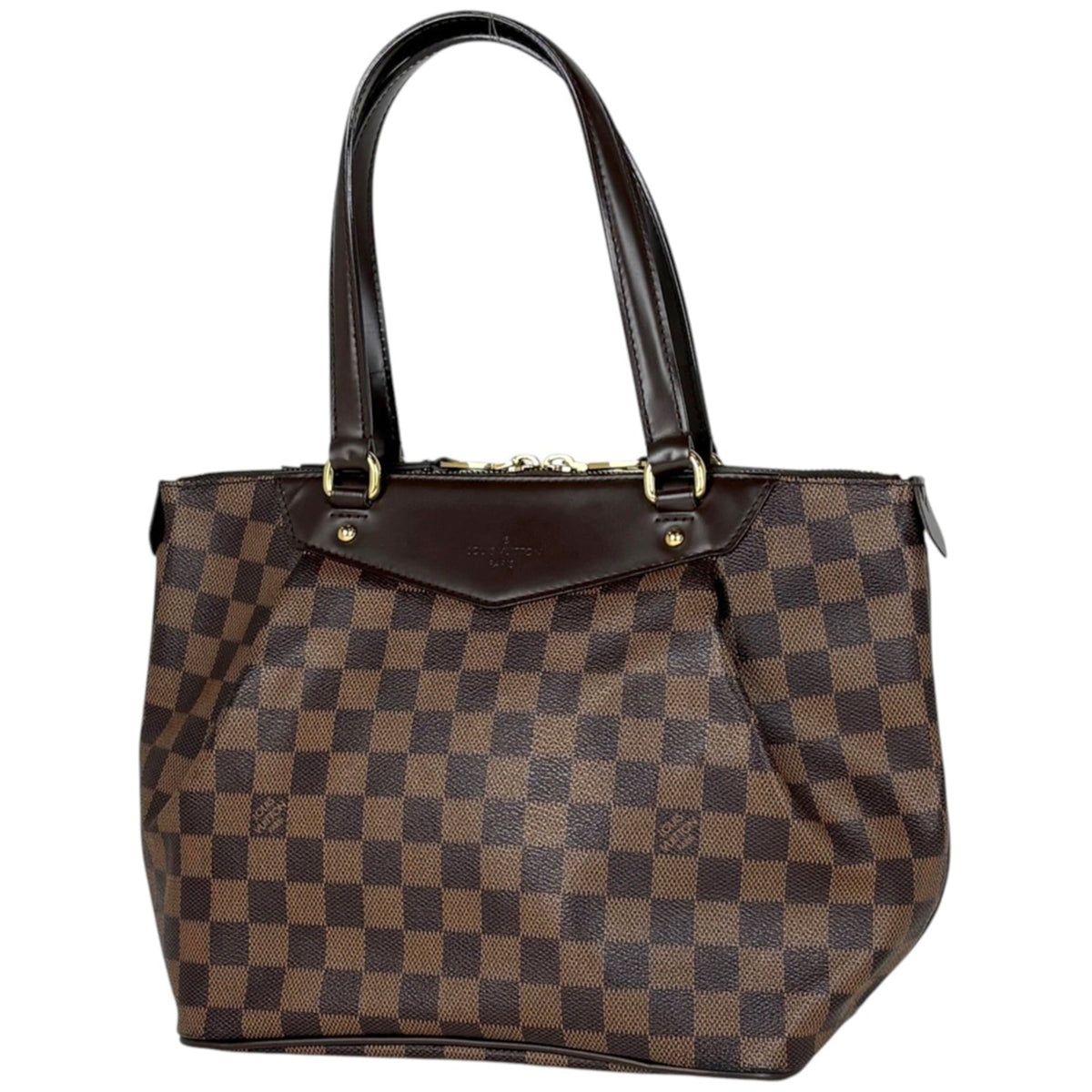 Louis Vuitton Brown Damier Canvas Damier Canvas Handbag (Pre-Owned)