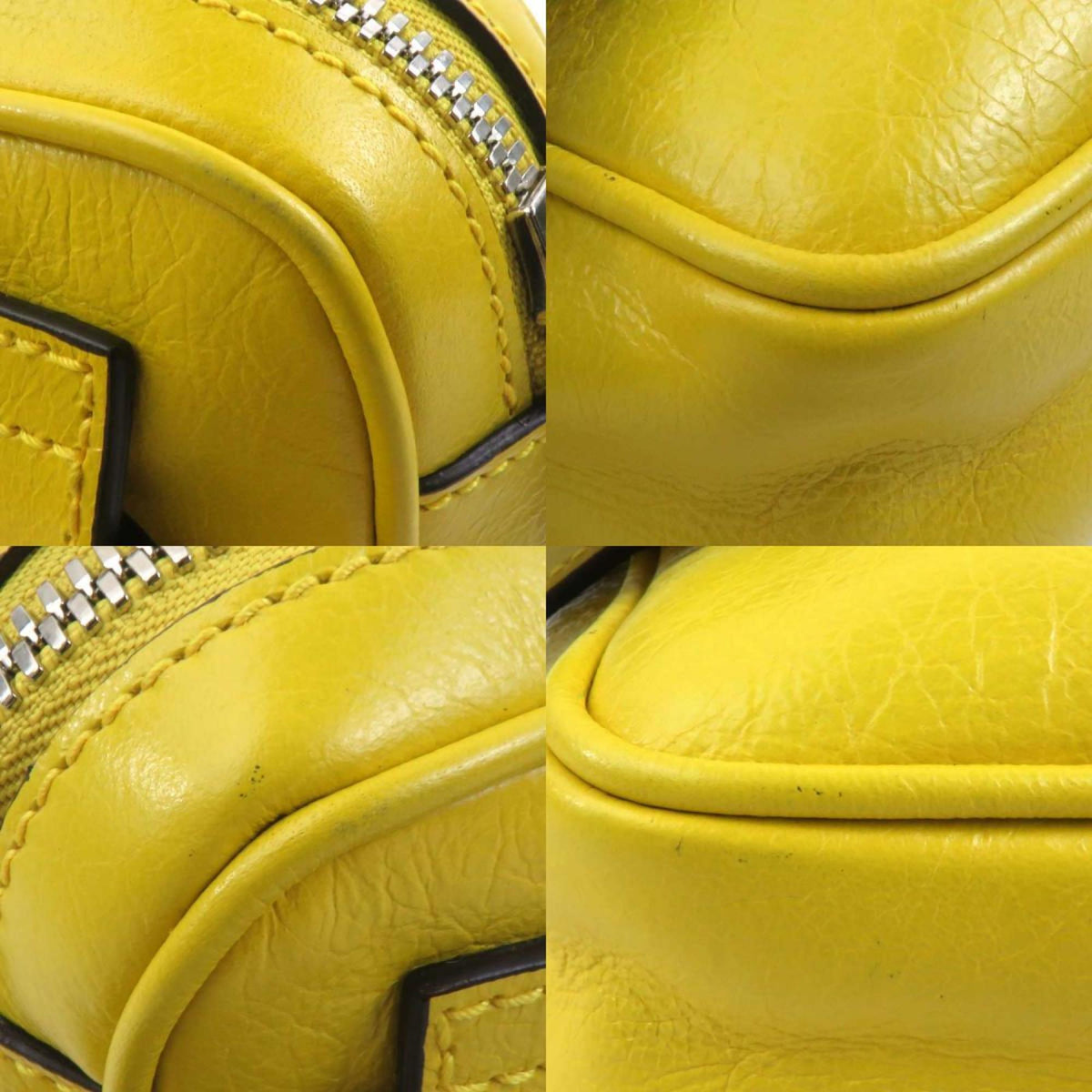 Gucci Yellow Leather Fanny Pack (Pre-Owned)