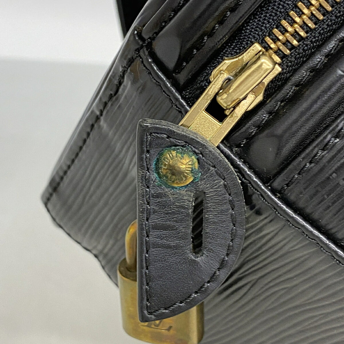 Louis Vuitton Noir Handbag (Pre-Owned)