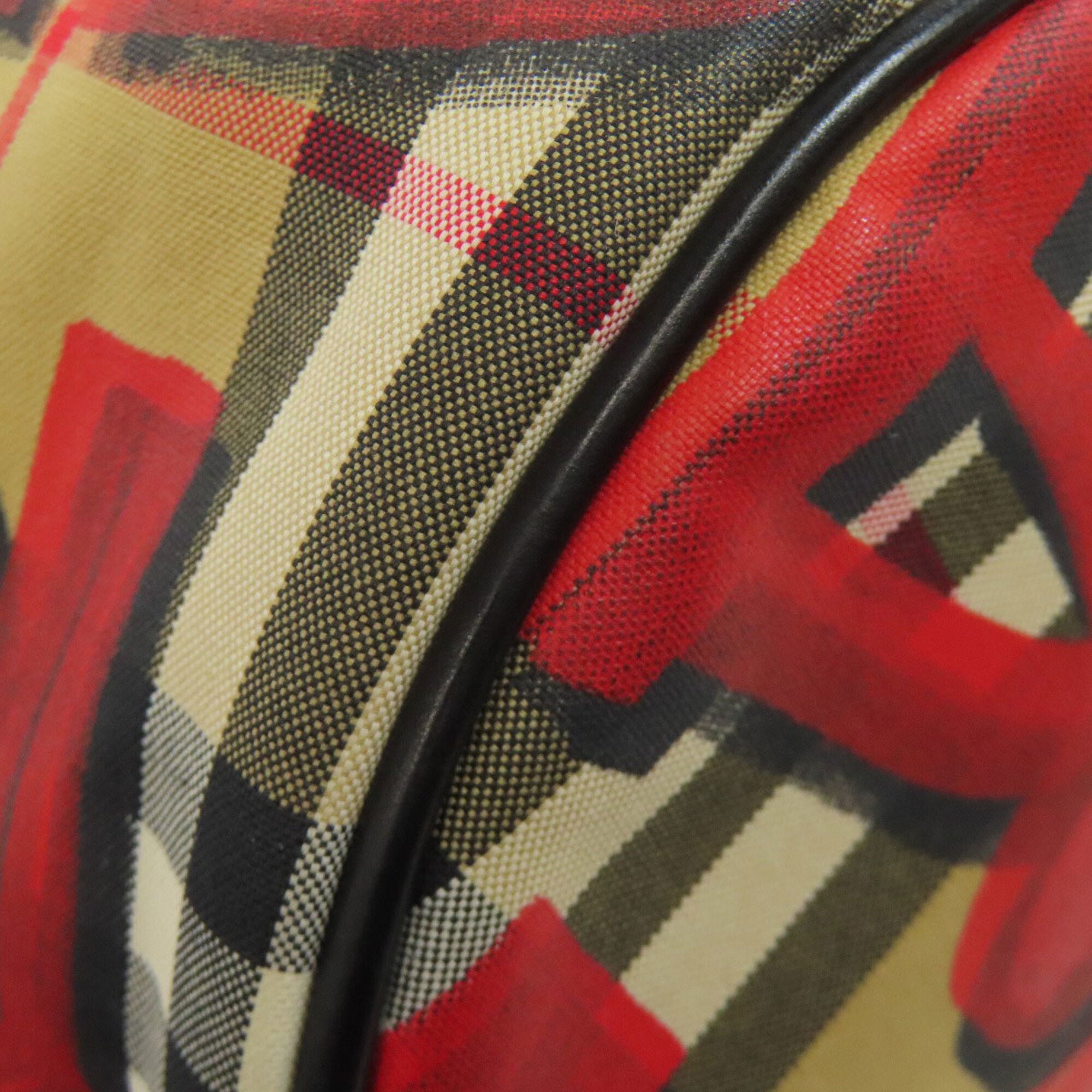Burberry Brown Nylon Shoulder Bag (Pre-Owned)