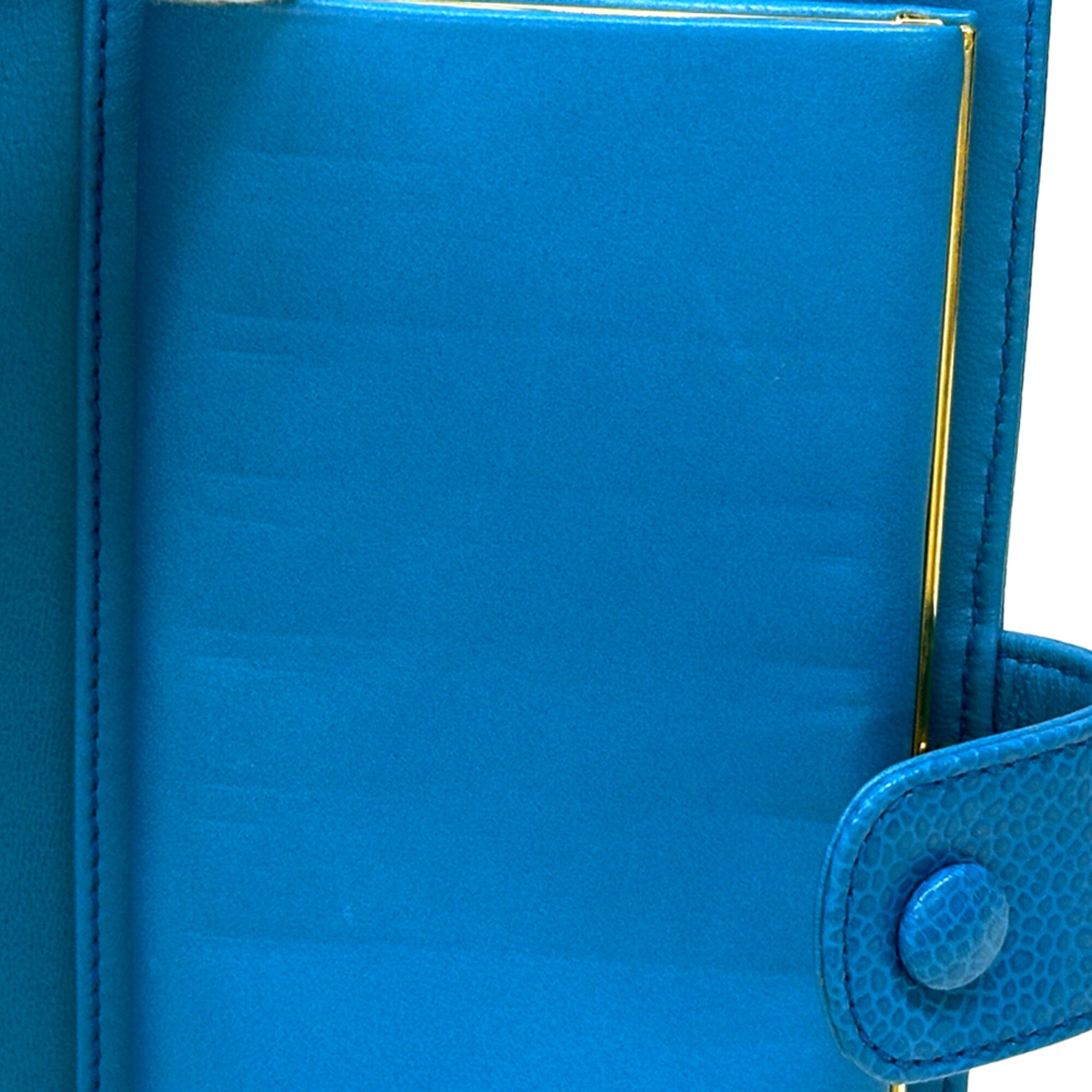 Chanel Blue Grained Calfskin (Pre-Owned)