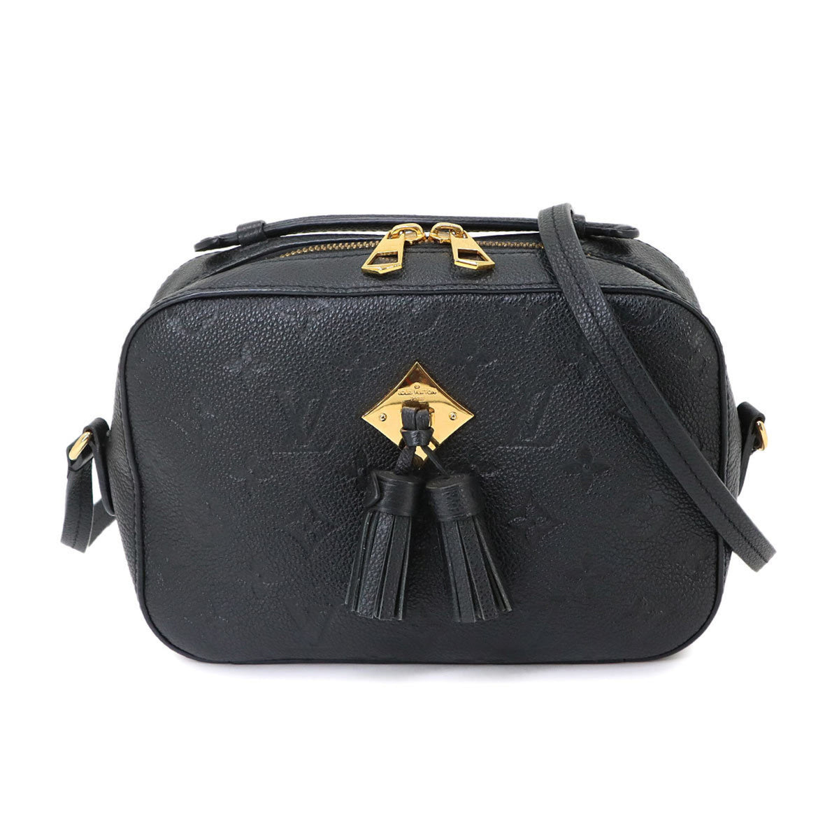Louis Vuitton Black Noir Monogram Empreinte Handbag Shoulder Bag (Pre-Owned)