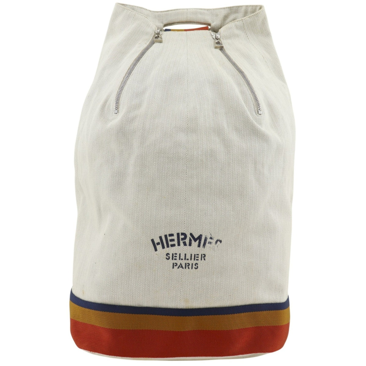 Hermes Beige Toile H Shoulder Bag (Pre-Owned)