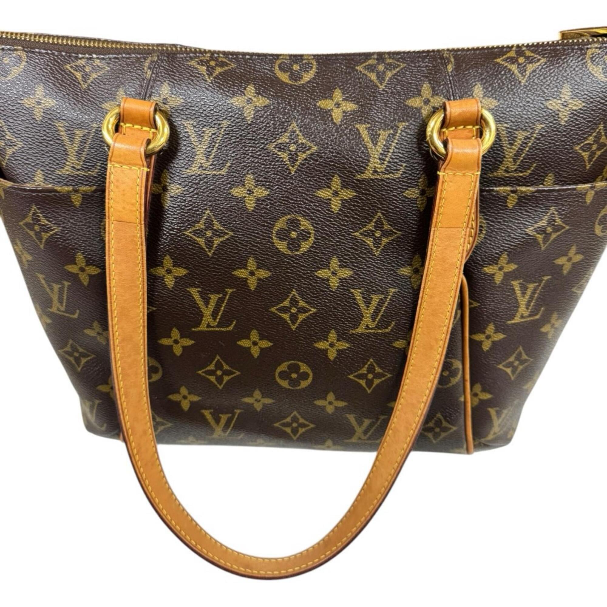 Louis Vuitton Brown Monogram Tote Bag (Pre-Owned)
