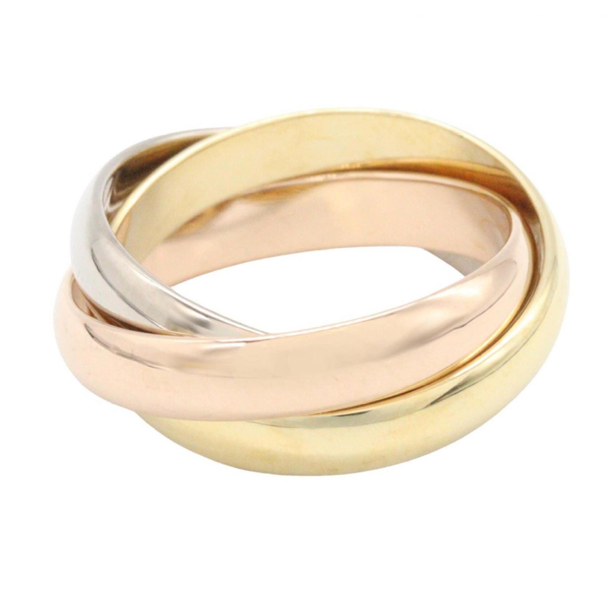 Cartier Gold Silver Yellow Gold (18K) Pink Gold (18K) White Gold (18K) Band Ring (Pre-Owned)