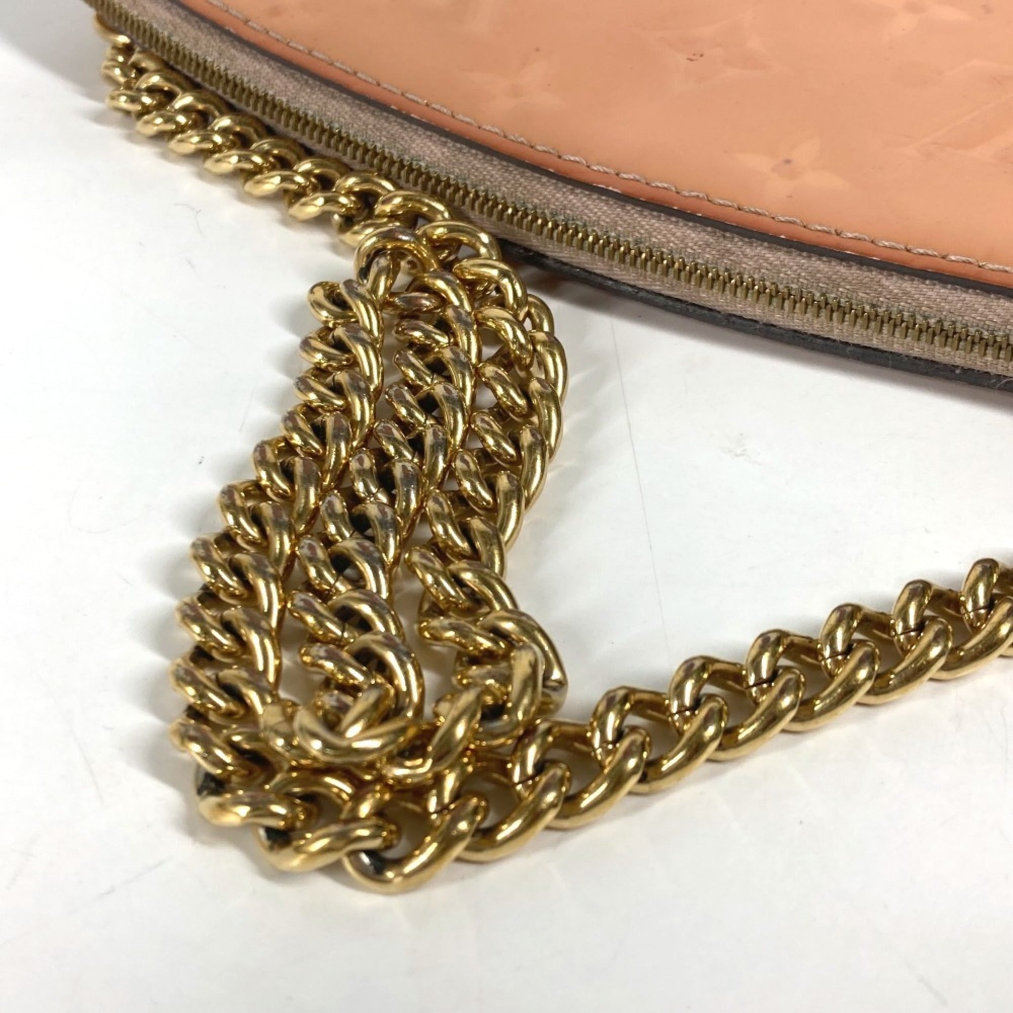 Louis Vuitton Pink Rose Ballerine Monogram Vernis Handbag Shoulder Bag (Pre-Owned)