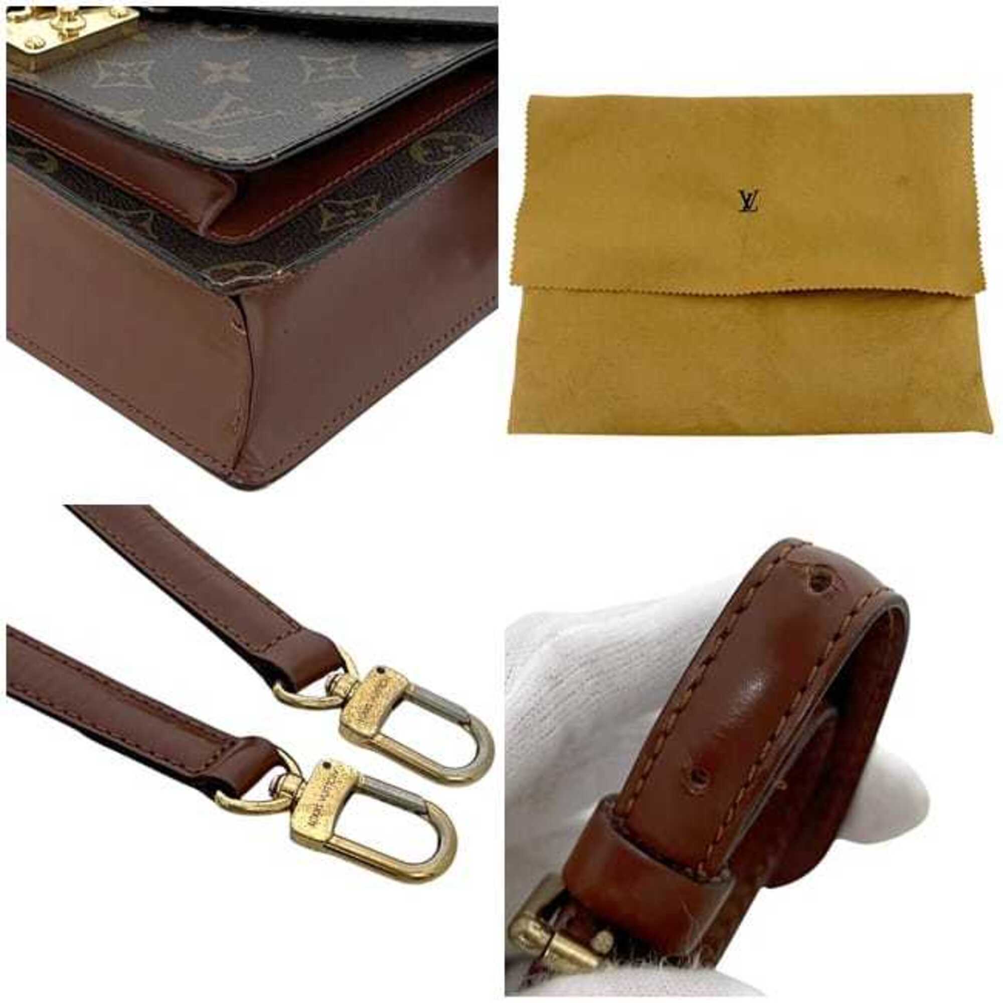 Louis Vuitton Brown Monogram Monogram Handbag (Pre-Owned)