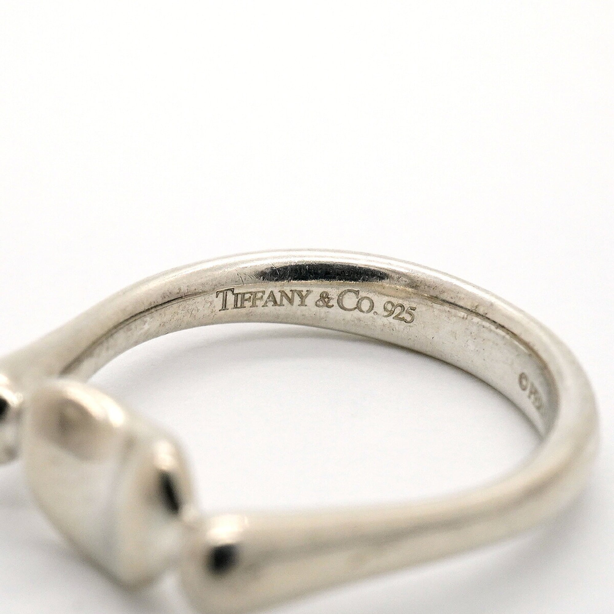 Tiffany Silver 925 Band Ring (Pre-Owned)