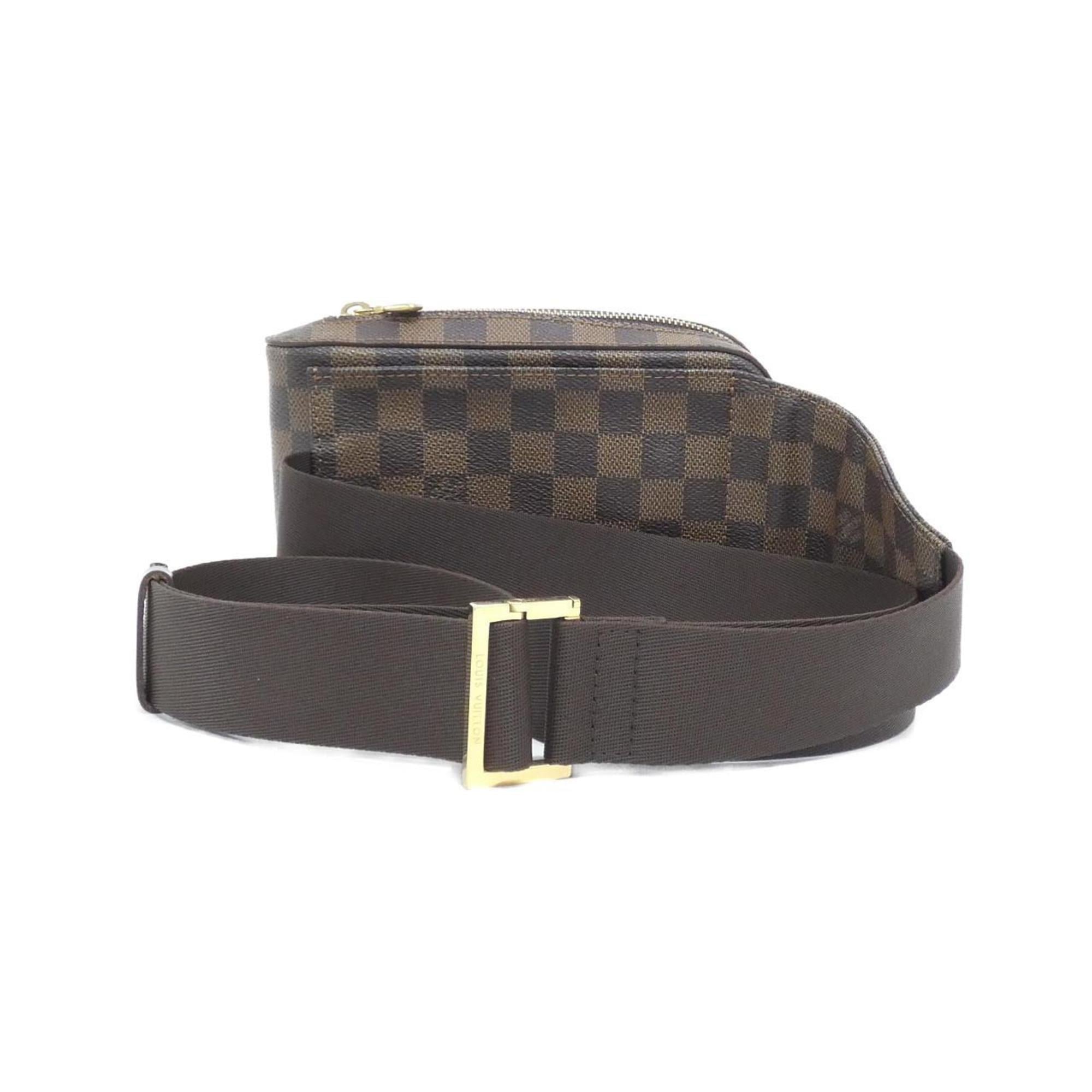 Louis Vuitton Ebene Coated Canvas Shoulder Bag (Pre-Owned)