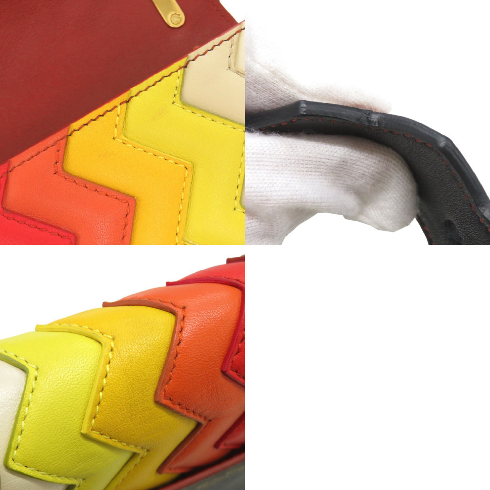 Salvatore Ferragamo Multi-Color Leather Shoulder Bag (Pre-Owned)