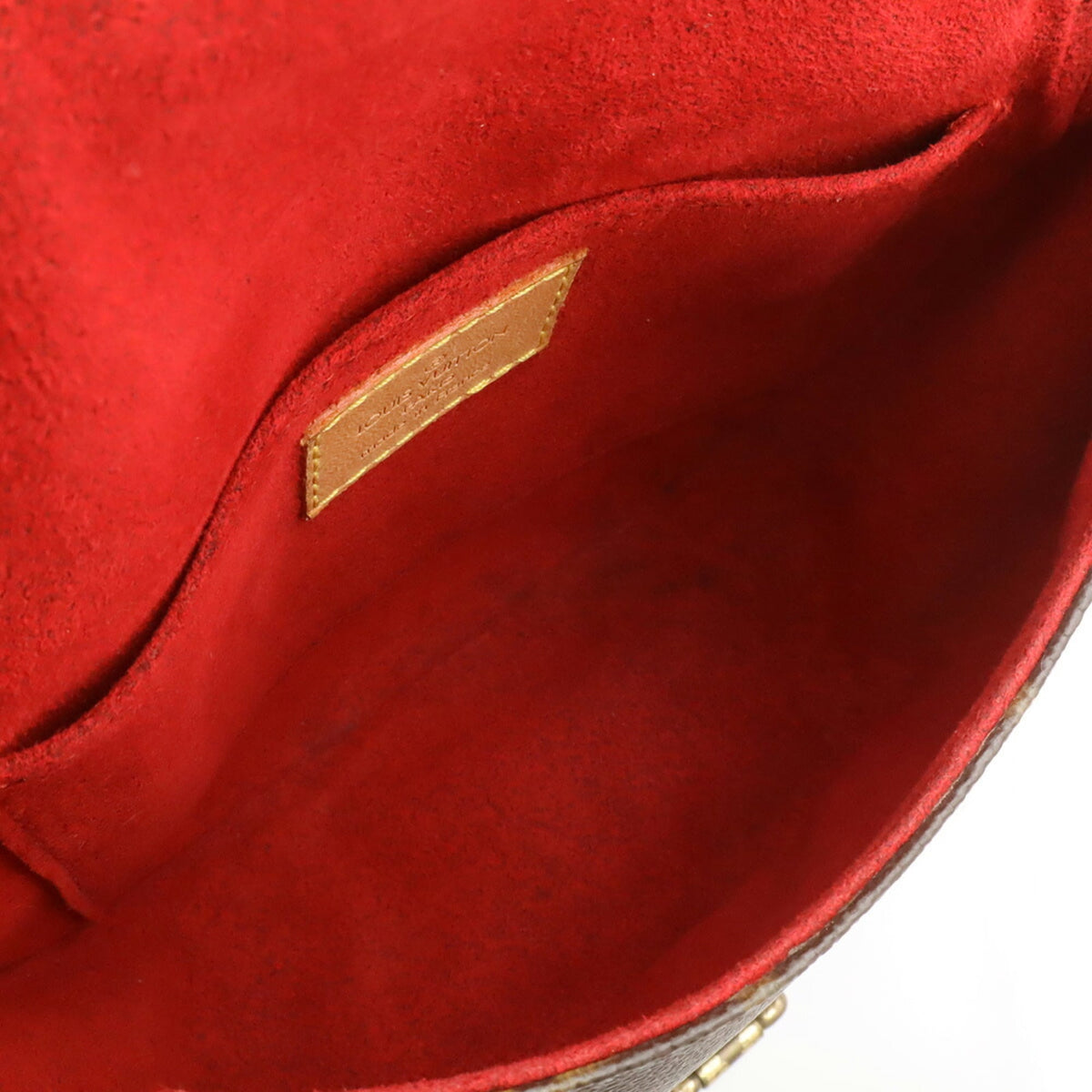Louis Vuitton Brown Monogram Pochette Shoulder Bag (Pre-Owned)