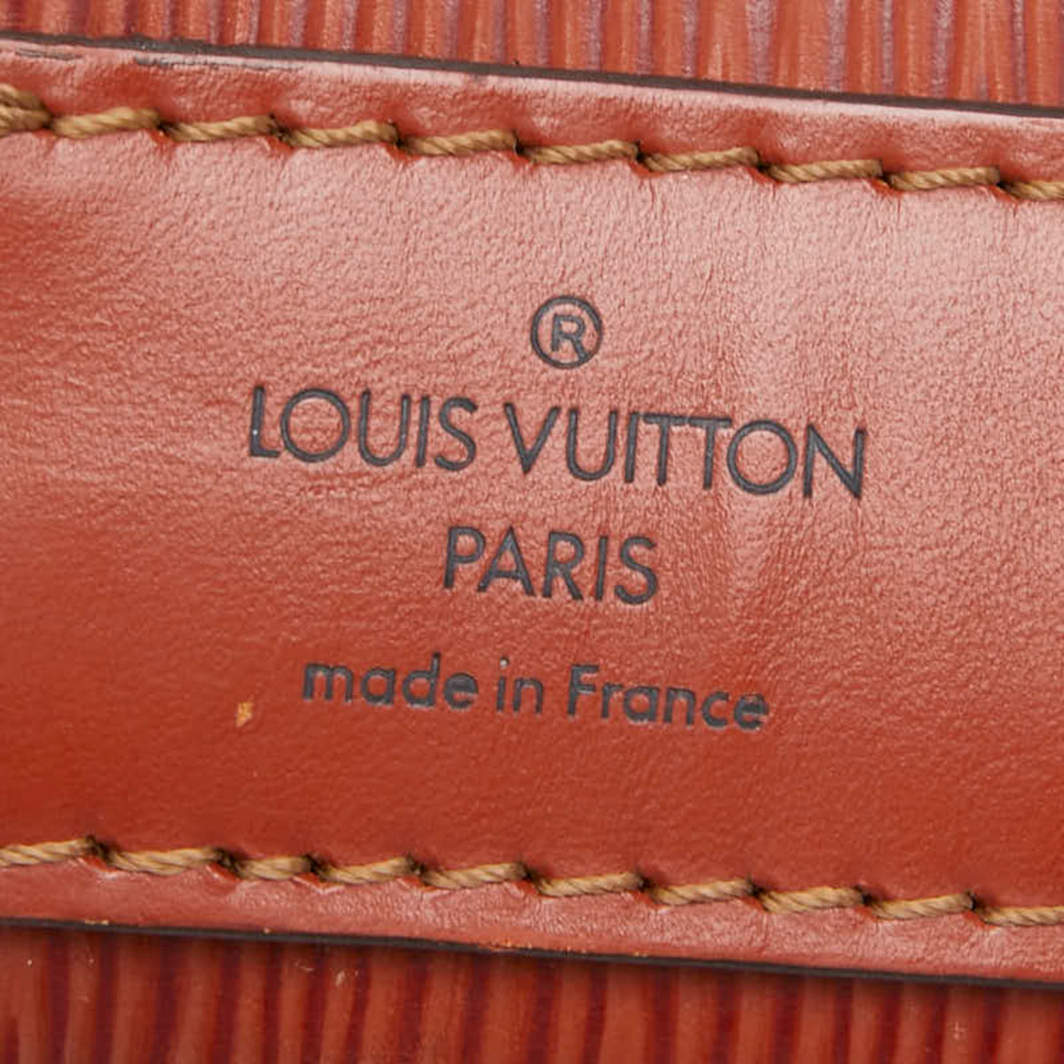 Louis Vuitton Epi Kenyan Brown Leather Shoulder Bag (Pre-Owned)