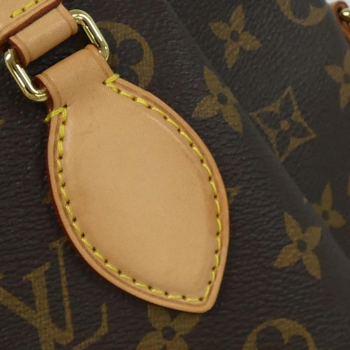 Louis Vuitton Monogram Marron Coated Canvas Handbag (Pre-Owned)