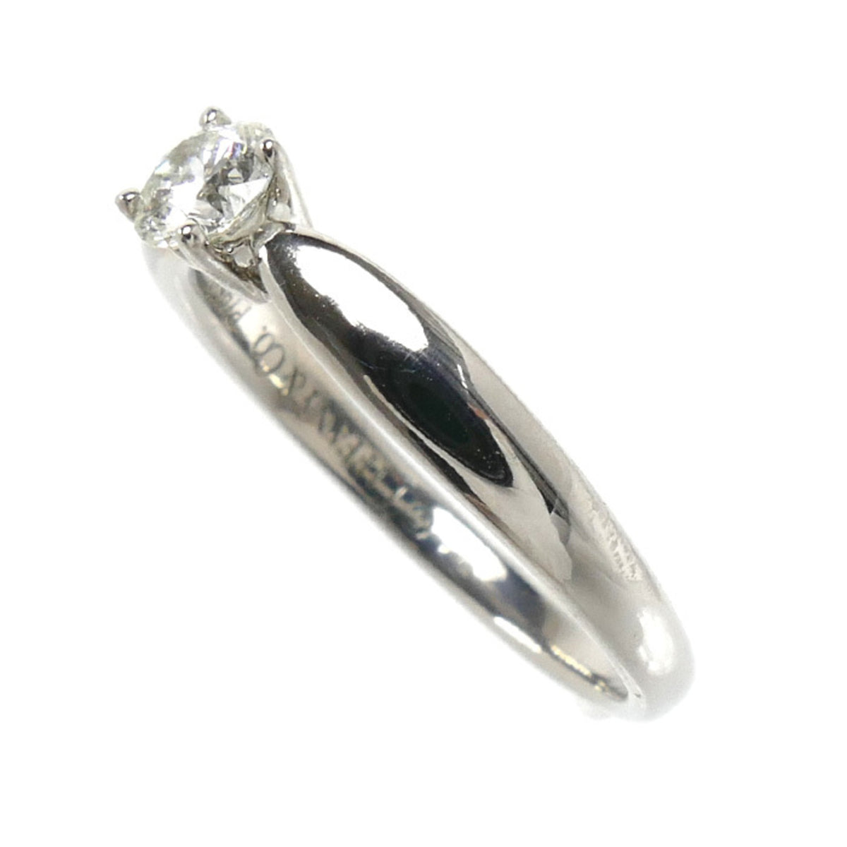Tiffany Platinum 950 Band Ring (Pre-Owned)