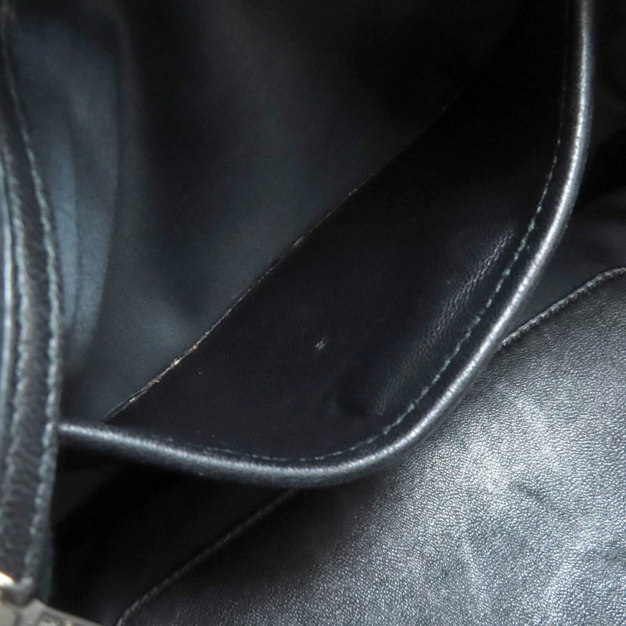 Miu Miu Black Leather Handbag (Pre-Owned)