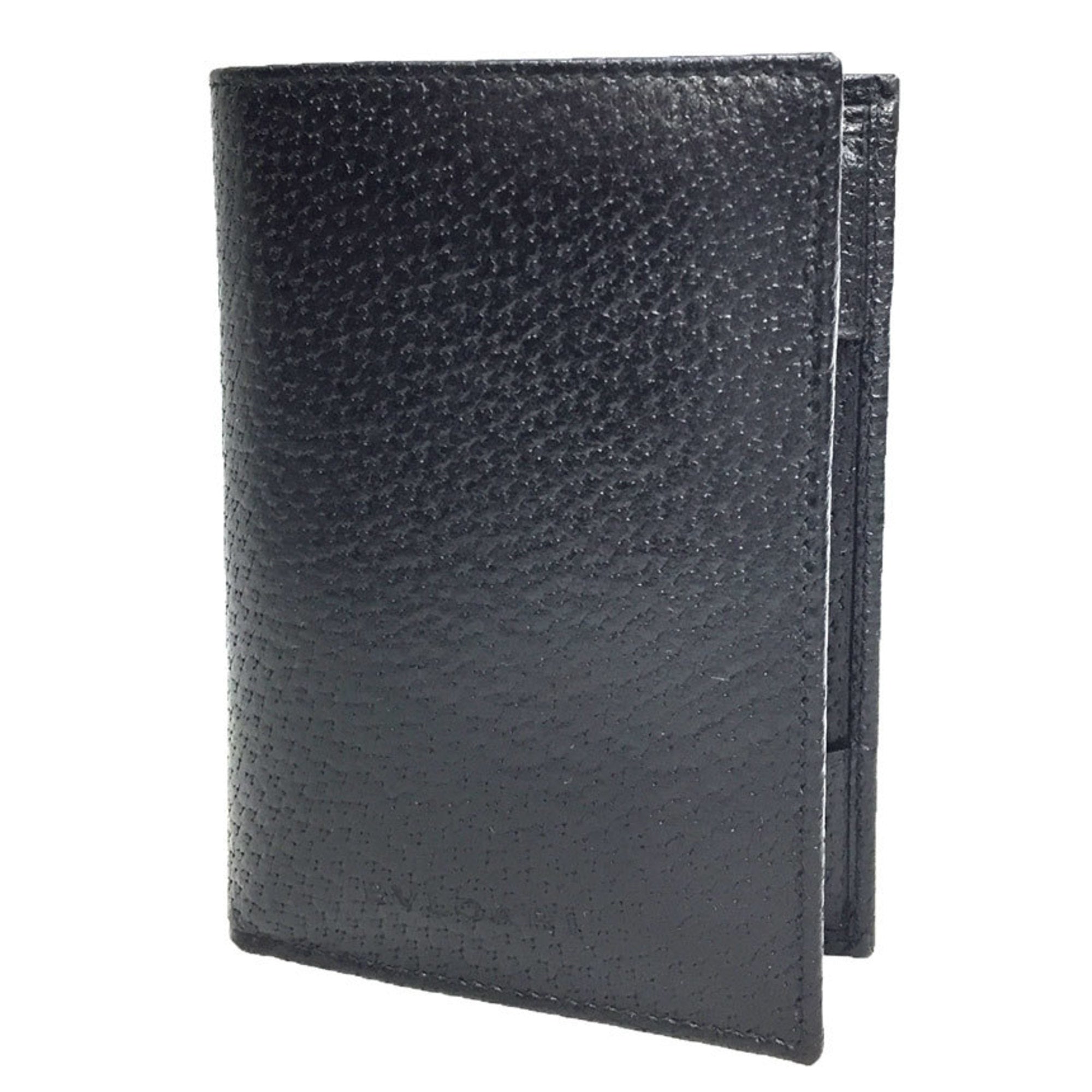 Bvlgari Black Leather Wallet (Bi-Fold) (Pre-Owned)
