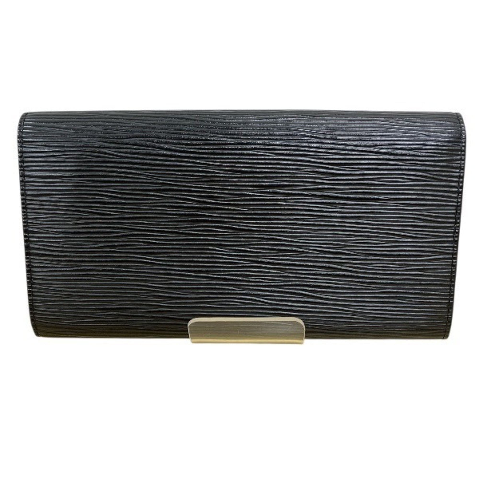 Louis Vuitton Black Noir Epi Leather Coin Purse/Coin Case (Pre-Owned)