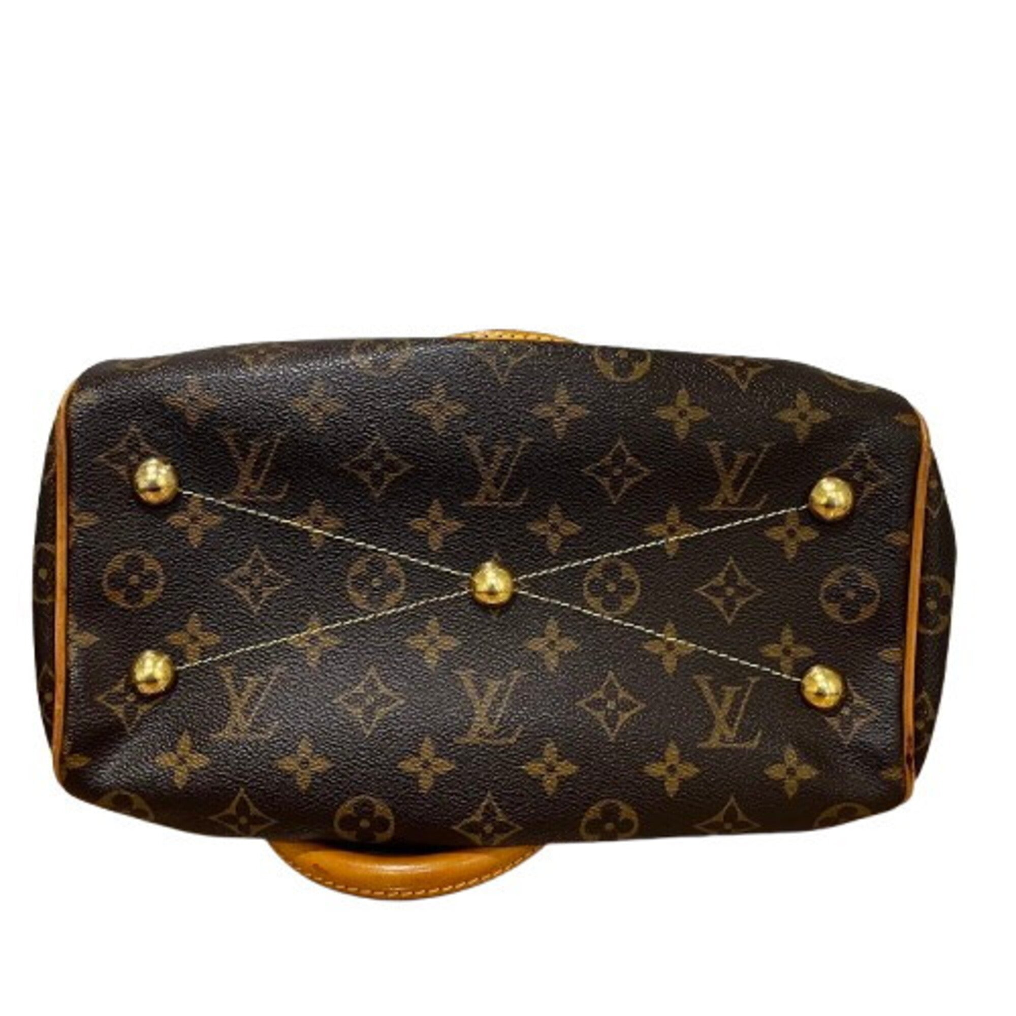 Louis Vuitton Brown Pvc Handbag (Pre-Owned)