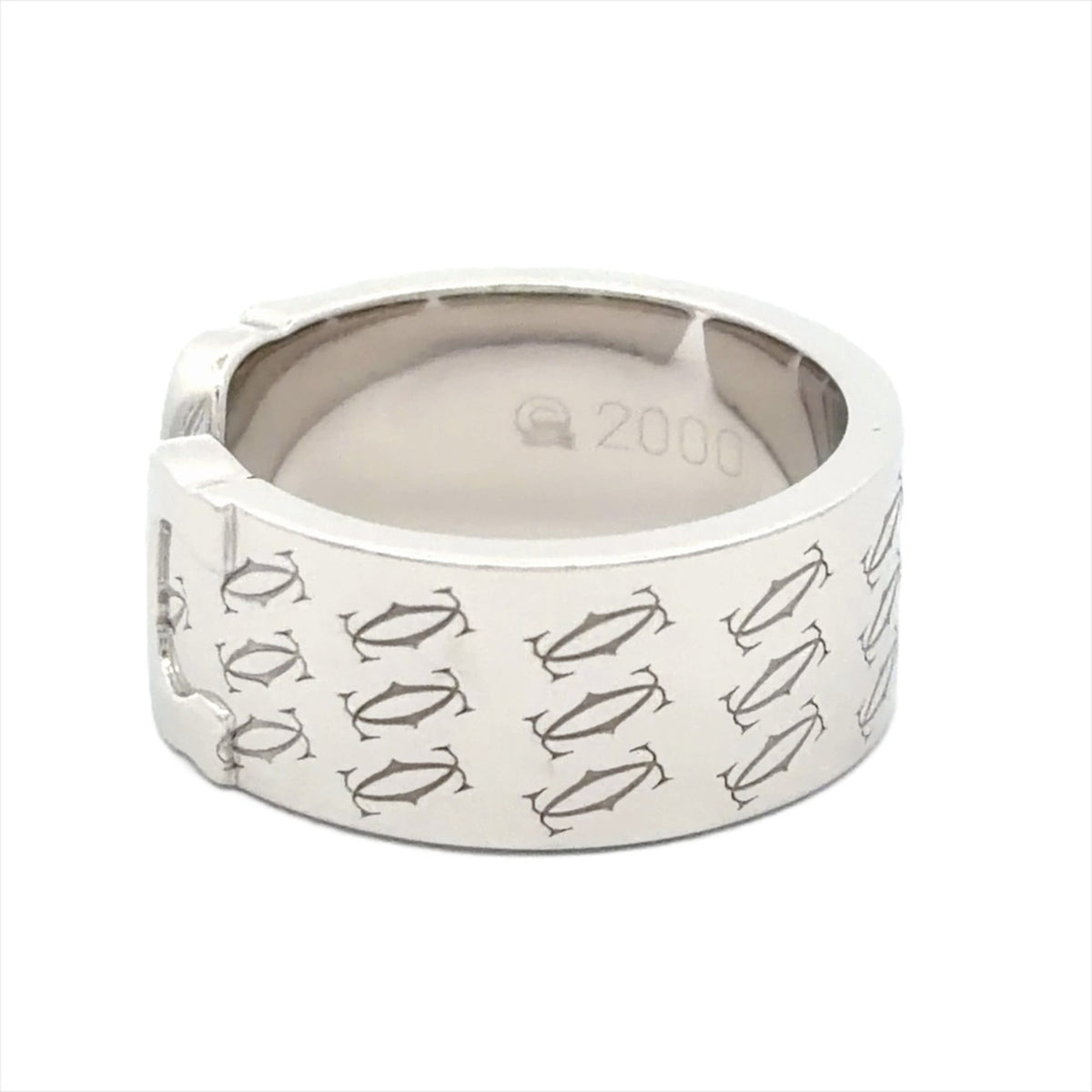 Cartier White Gold White Gold (18K) Band Ring (Pre-Owned)