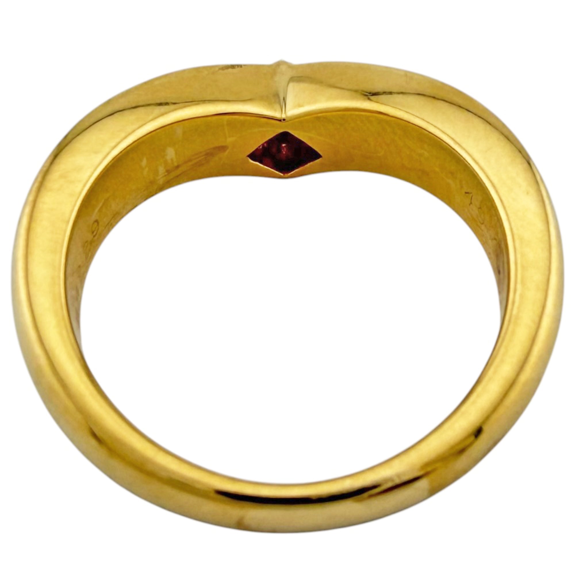 Cartier Gold Yellow Gold (18K) Band Ring (Pre-Owned)