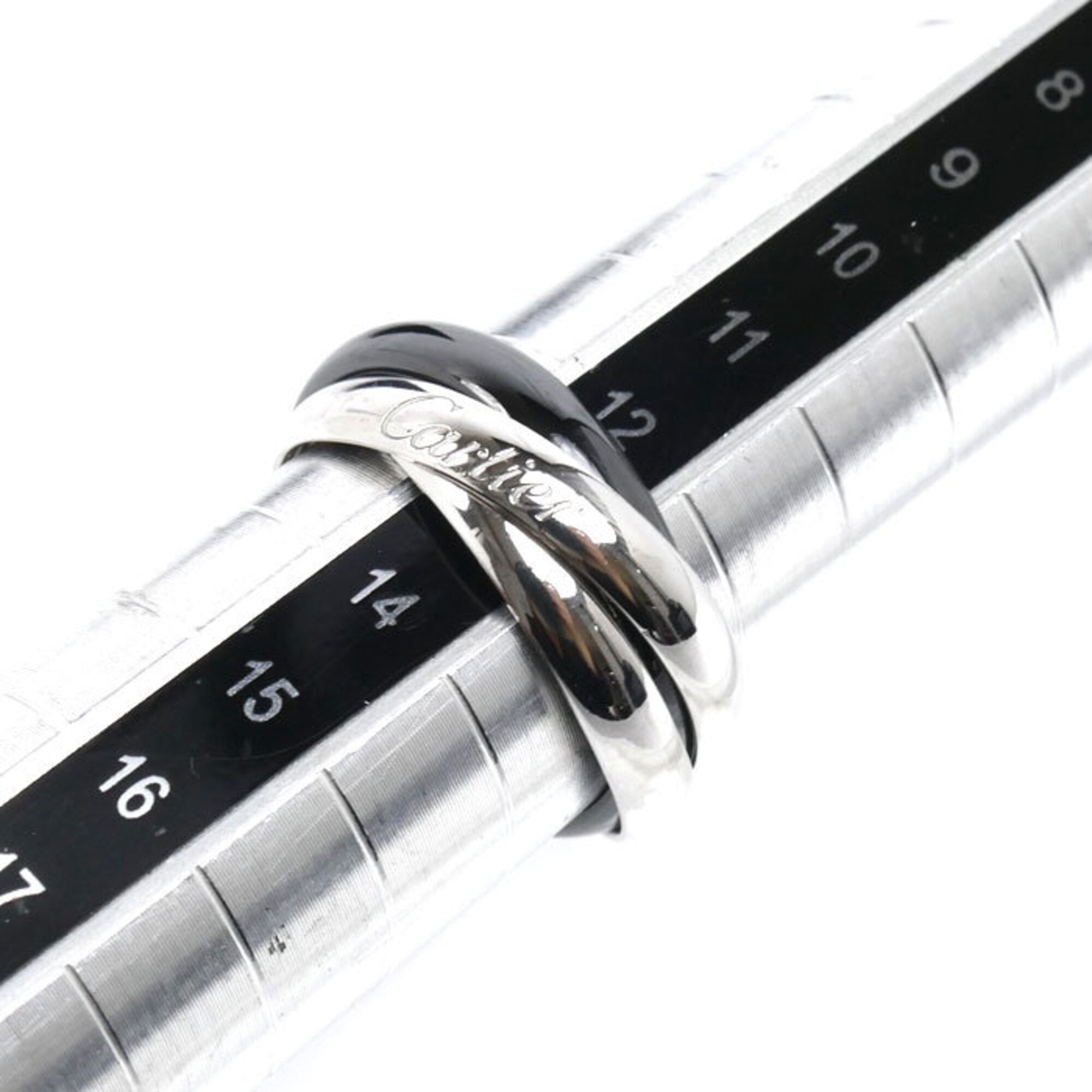 Cartier White Gold (18K) Ceramic Band Ring (Pre-Owned)