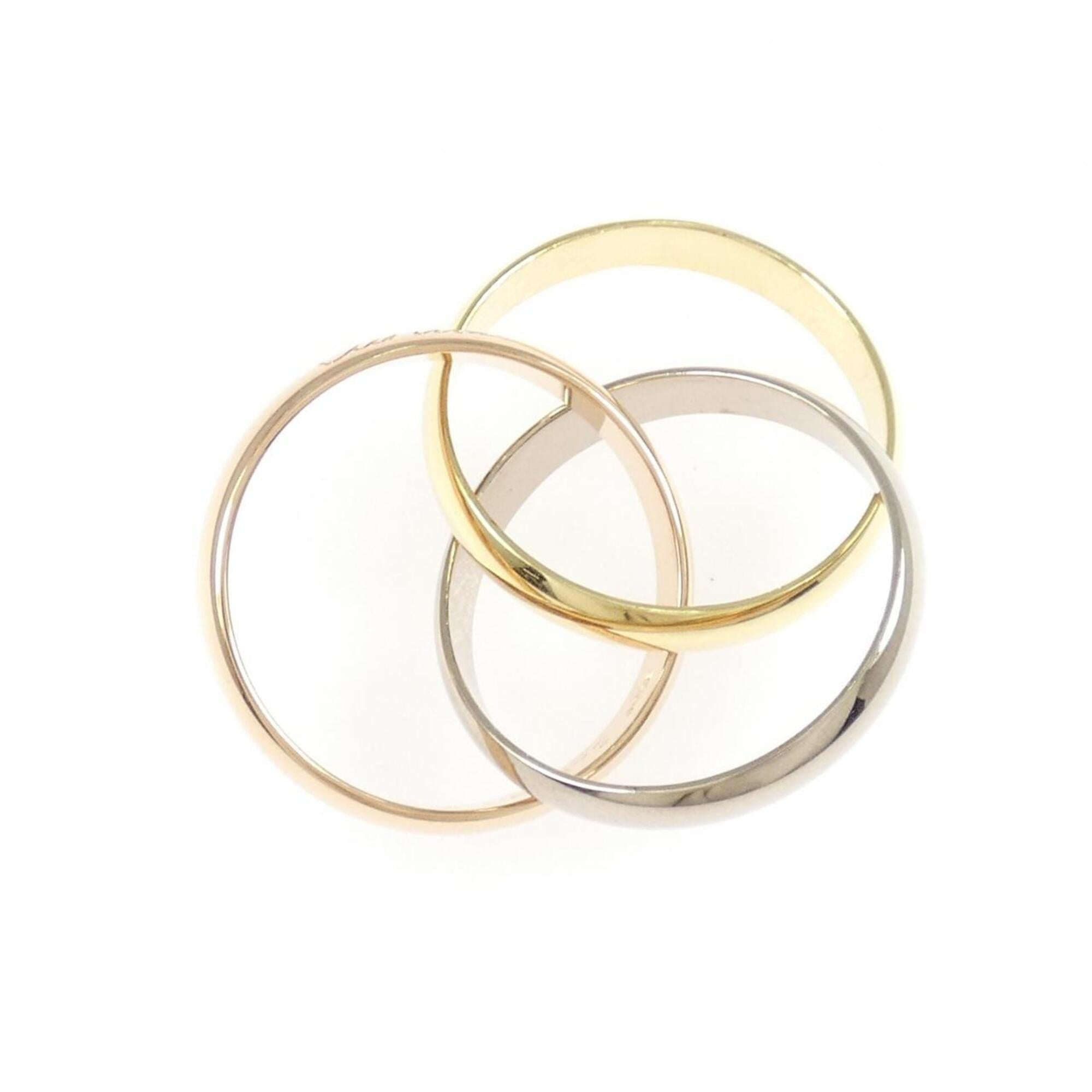 Cartier Yellow Gold (18K) Pink Gold (18K) White Gold (18K) Band Ring (Pre-Owned)