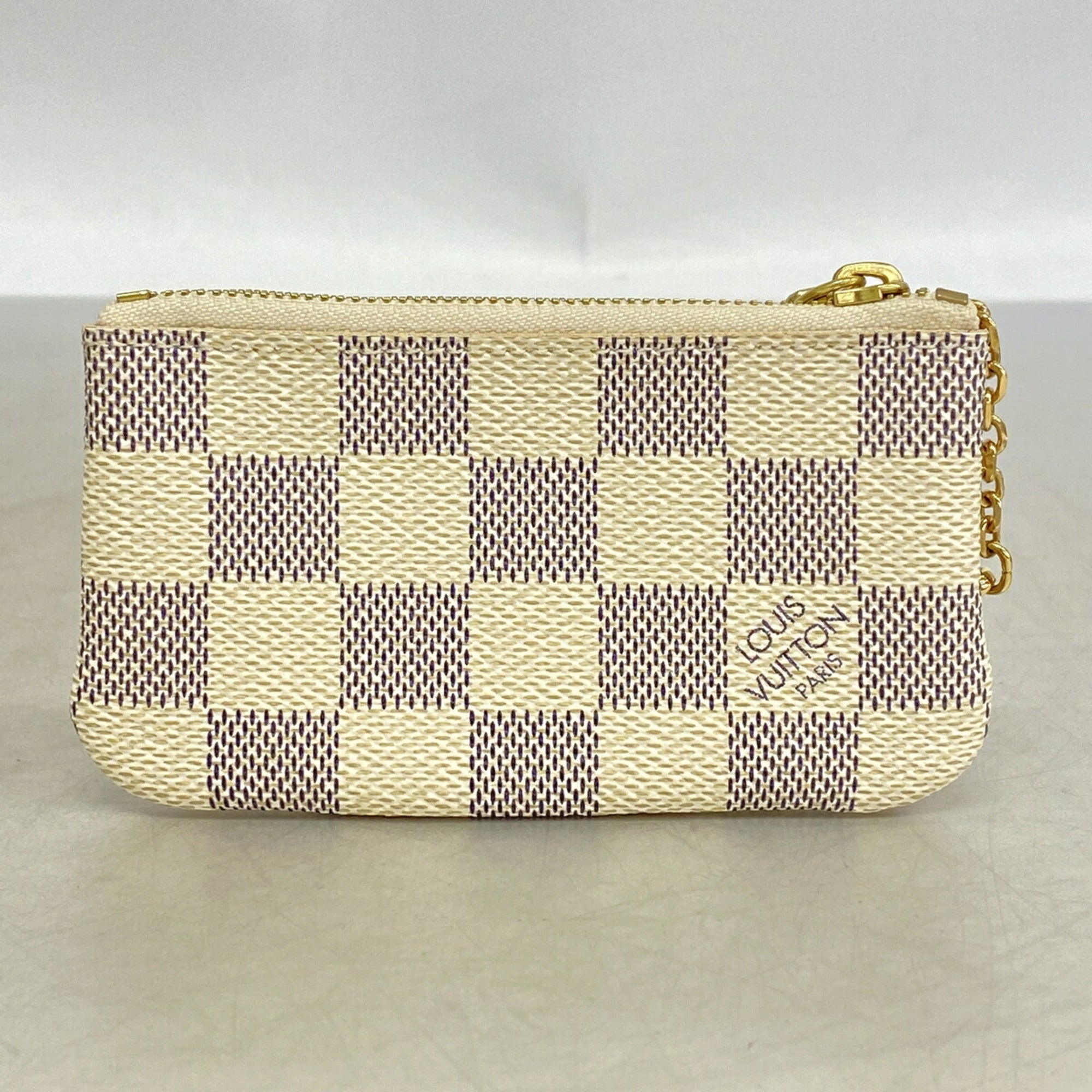 Louis Vuitton White Coin Purse/Coin Case (Pre-Owned)