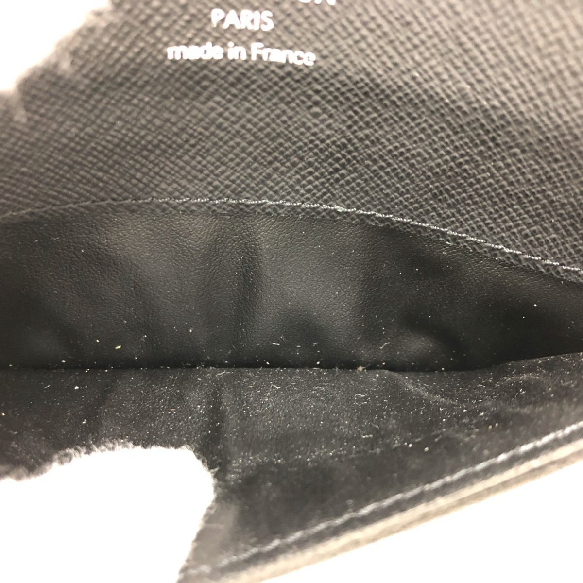 Louis Vuitton Black Damier Graphite Long Wallet (Bi-Fold) (Pre-Owned)