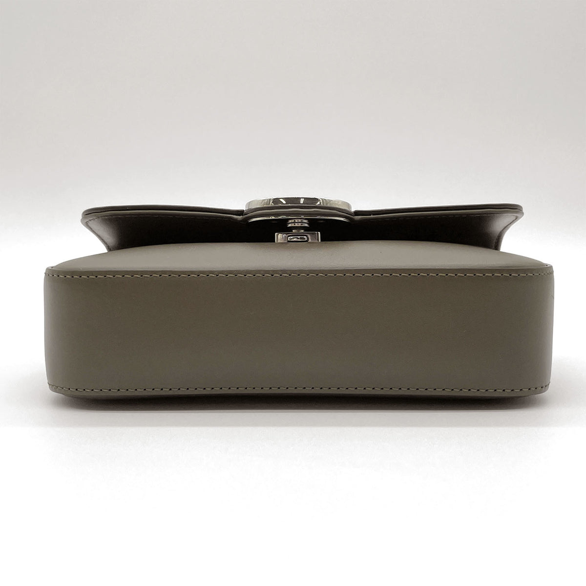 Gucci Brown Leather Shoulder Bag (Pre-Owned)