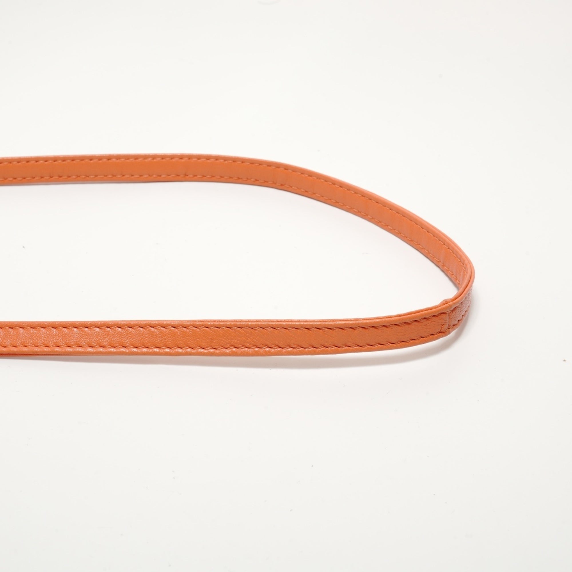 Loewe Orange Leather Shoulder Bag (Pre-Owned)