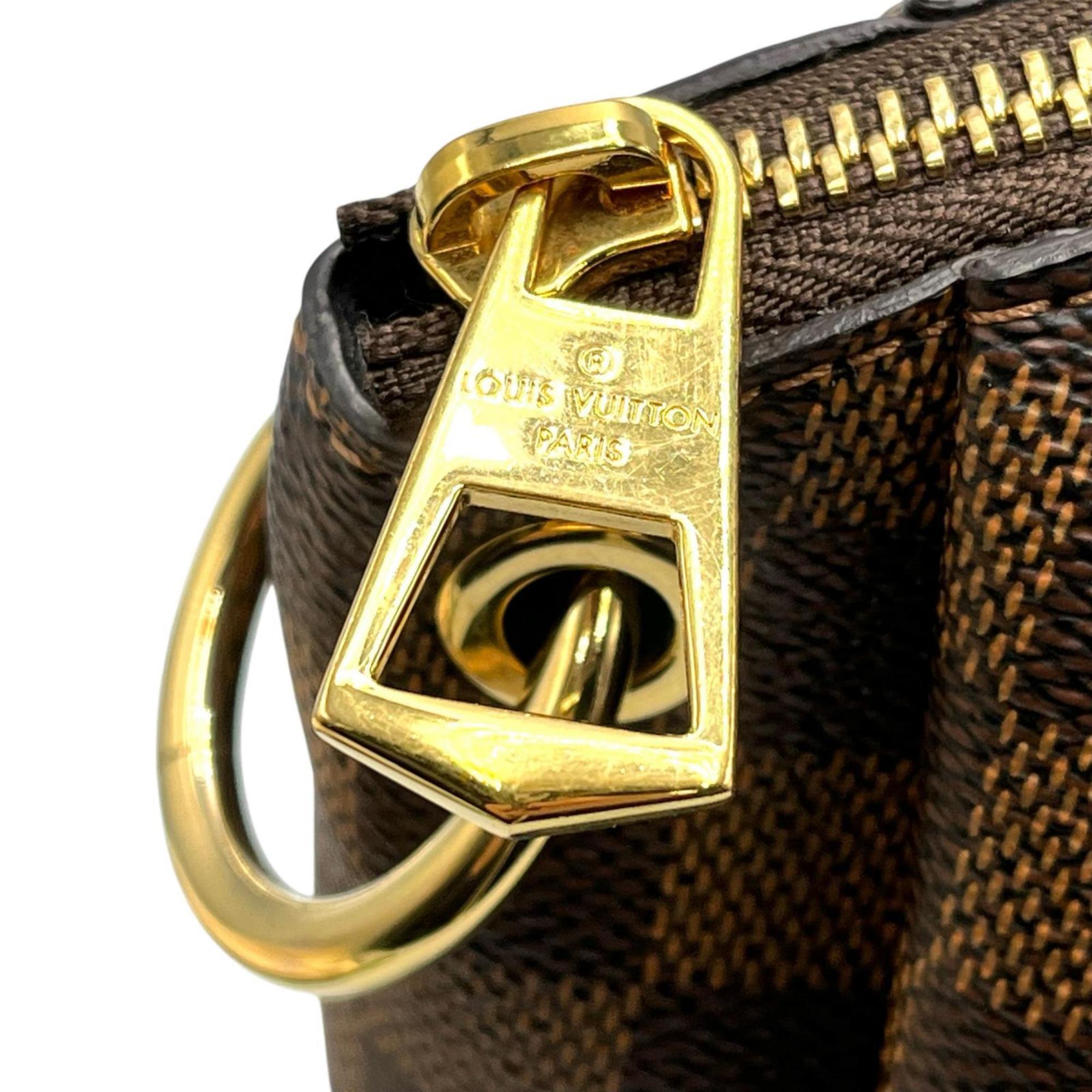 Louis Vuitton Brown Damier Canvas Handbag (Pre-Owned)