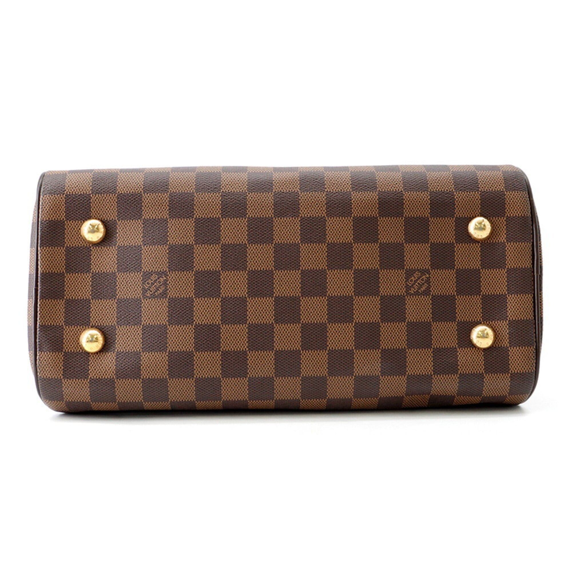 Louis Vuitton Red Color Damier Canvas Handbag (Pre-Owned)