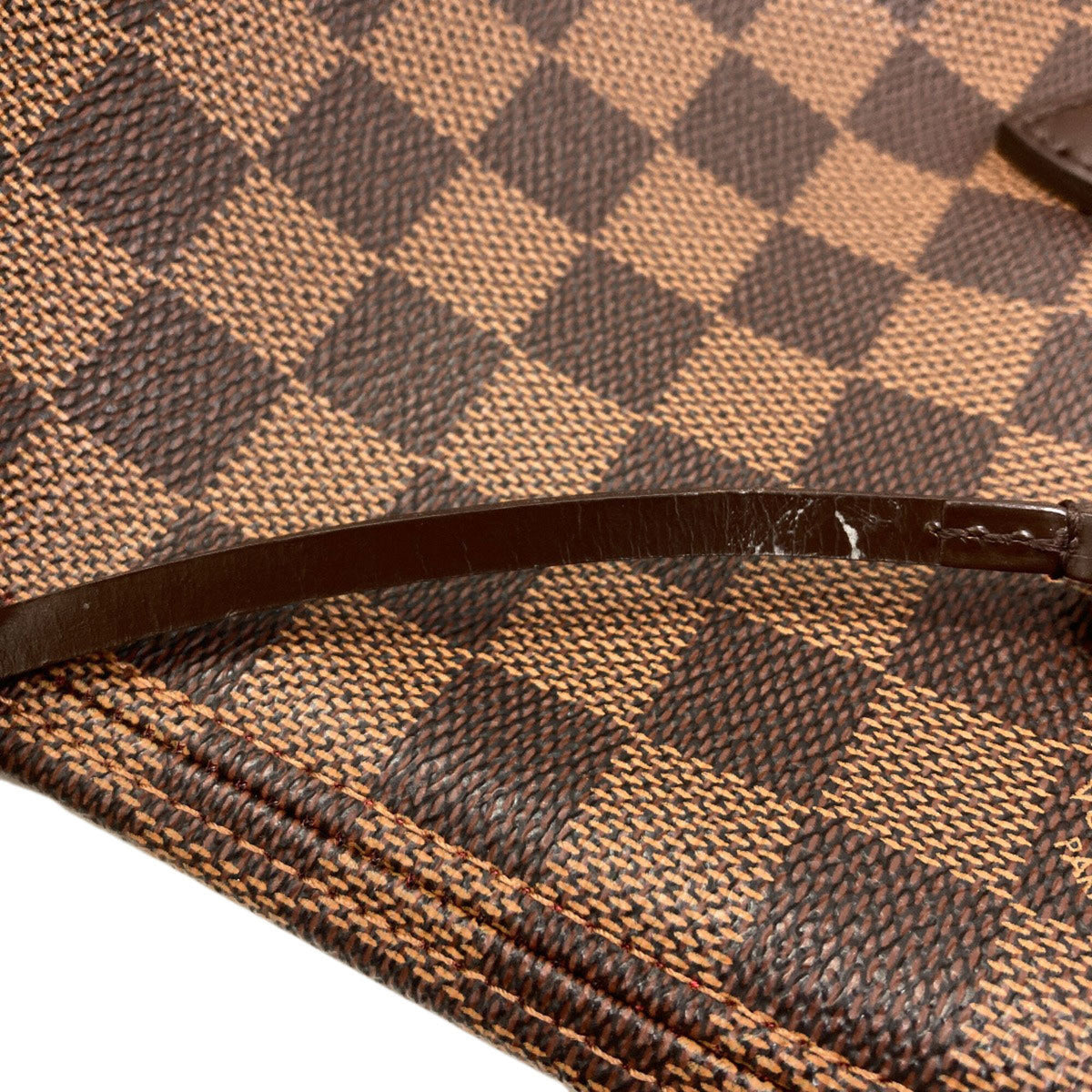 Louis Vuitton Damier Canvas Ebene Damier Canvas Tote Bag (Pre-Owned)