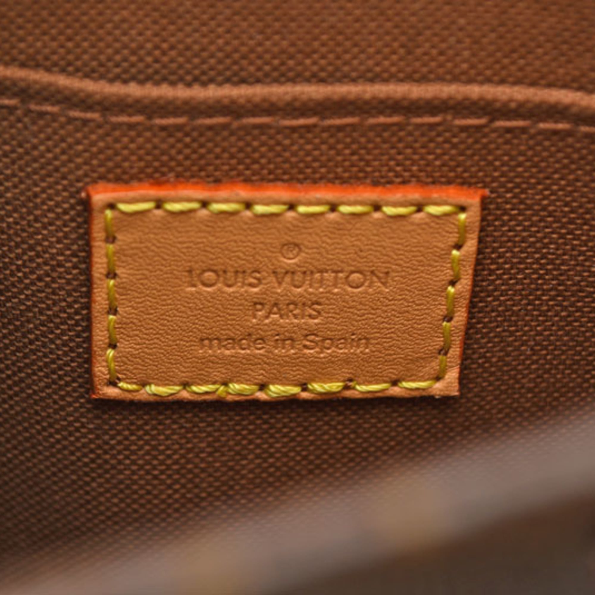 Louis Vuitton Brown Monogram Handbag Shoulder Bag (Pre-Owned)