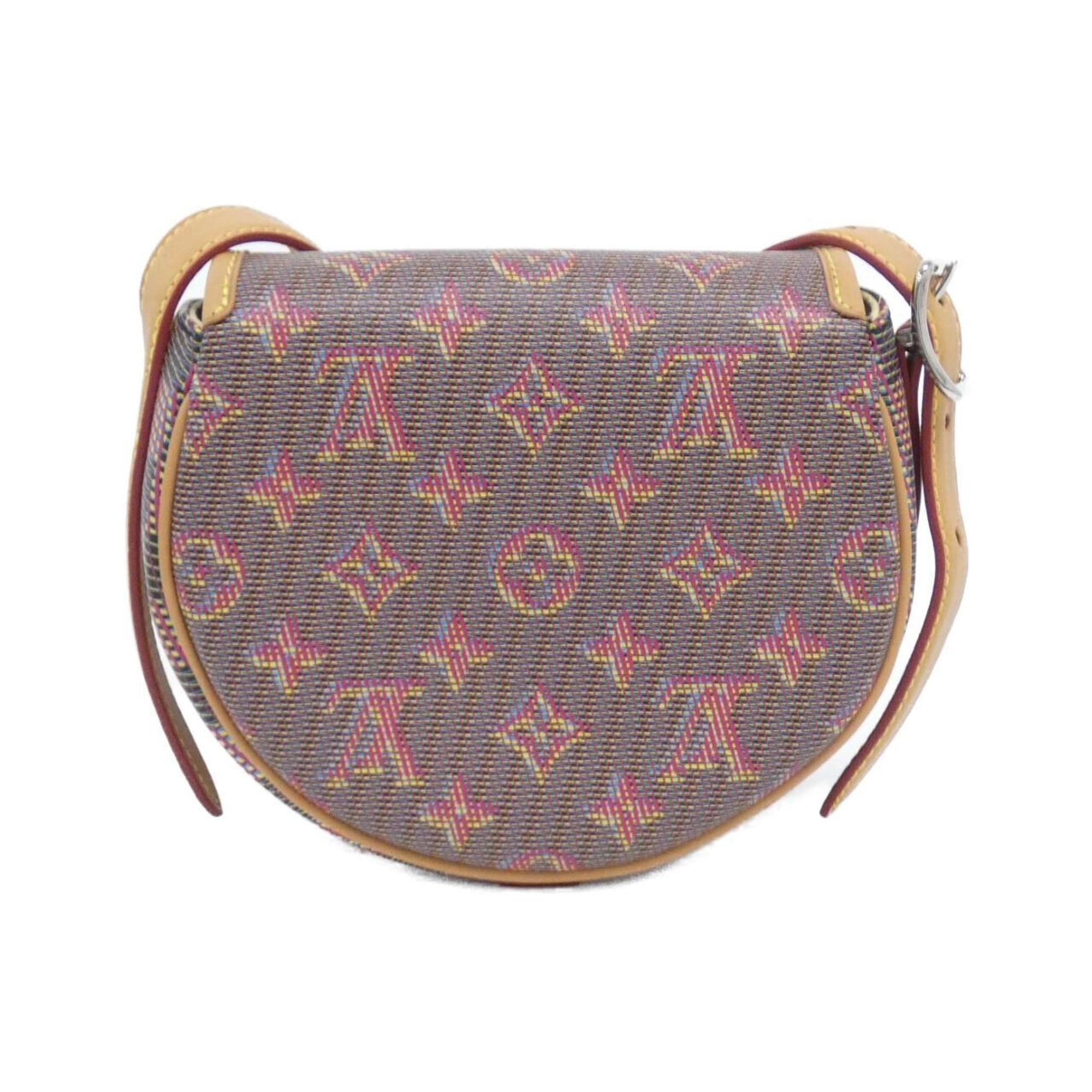 Louis Vuitton Pink Rose Leather Shoulder Bag (Pre-Owned)