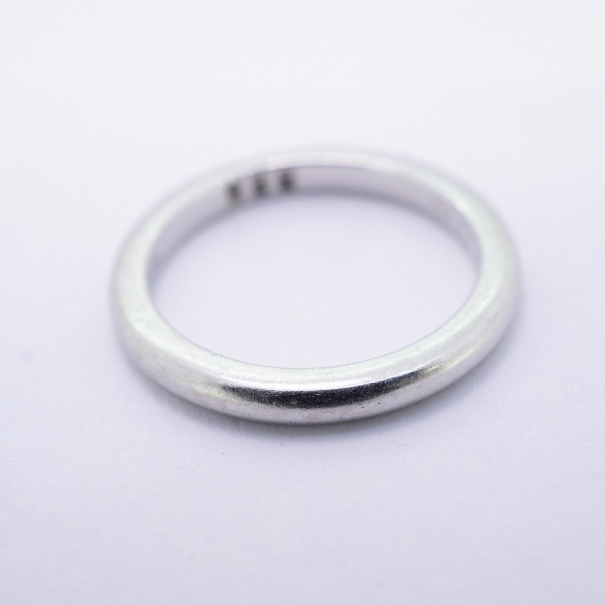 Tiffany Platinum 950 Band Ring (Pre-Owned)
