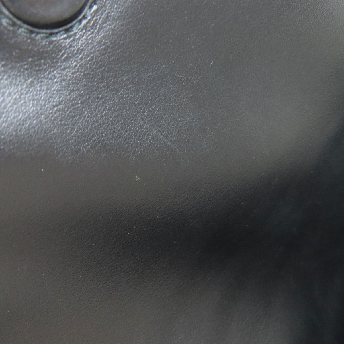 Prada Gray Leather Shoulder Bag (Pre-Owned)