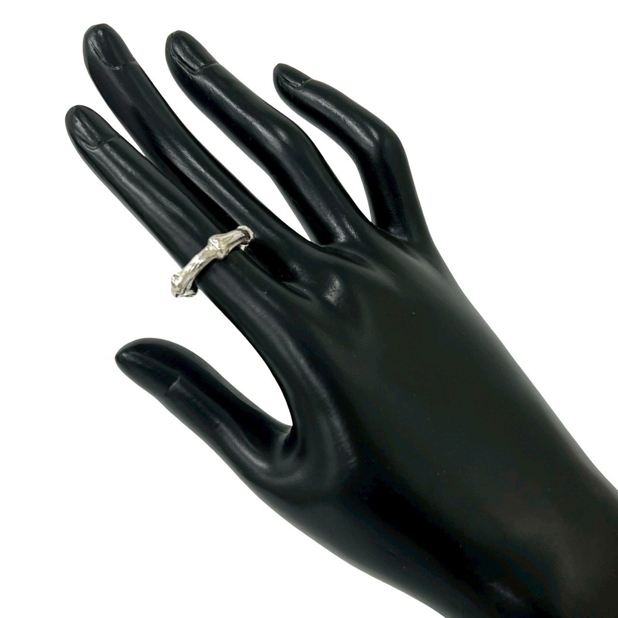 Tiffany Silver Silver 925 Band Ring (Pre-Owned)