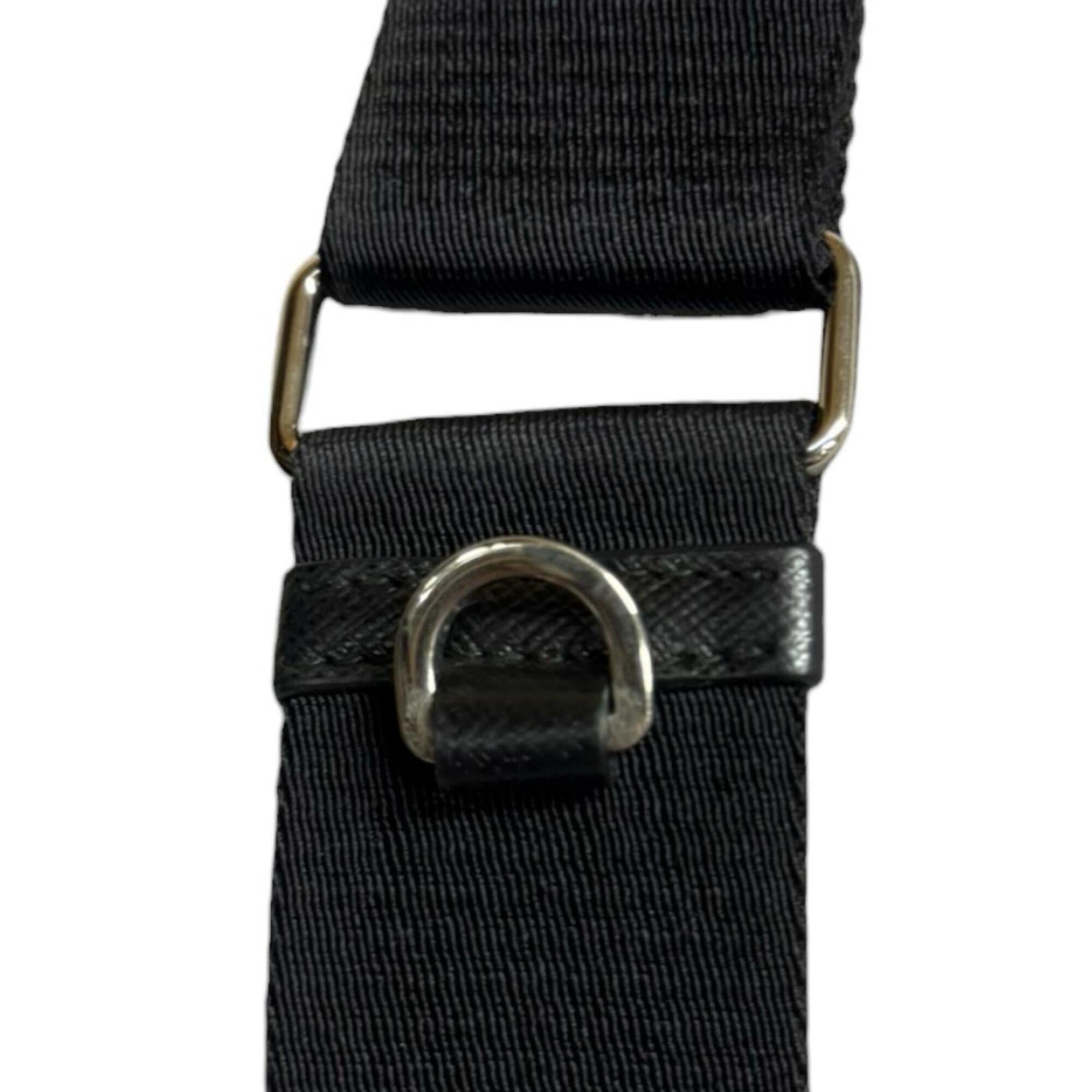 Prada Black Nylon Shoulder Bag (Pre-Owned)