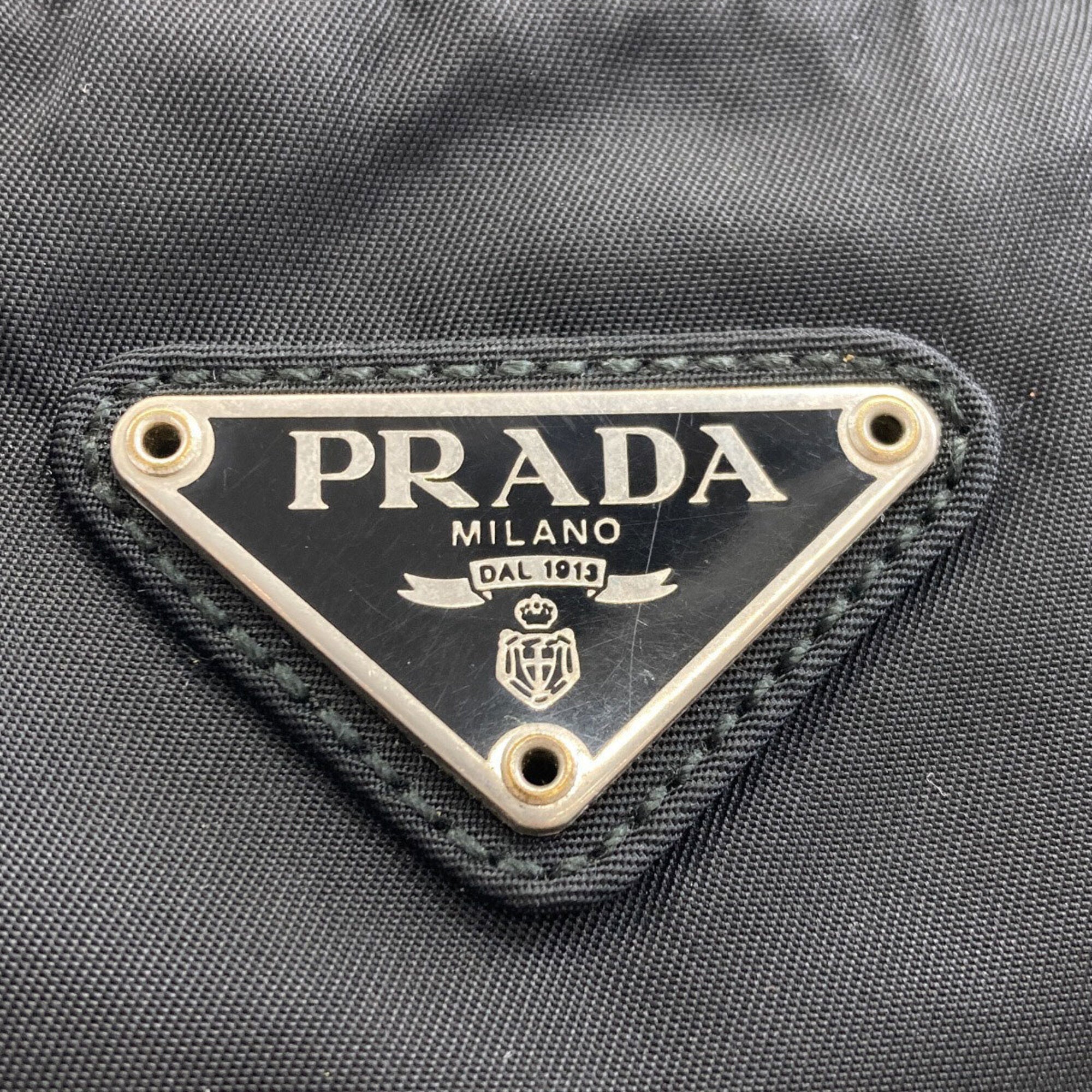 Prada Black Nylon Tote Bag (Pre-Owned)