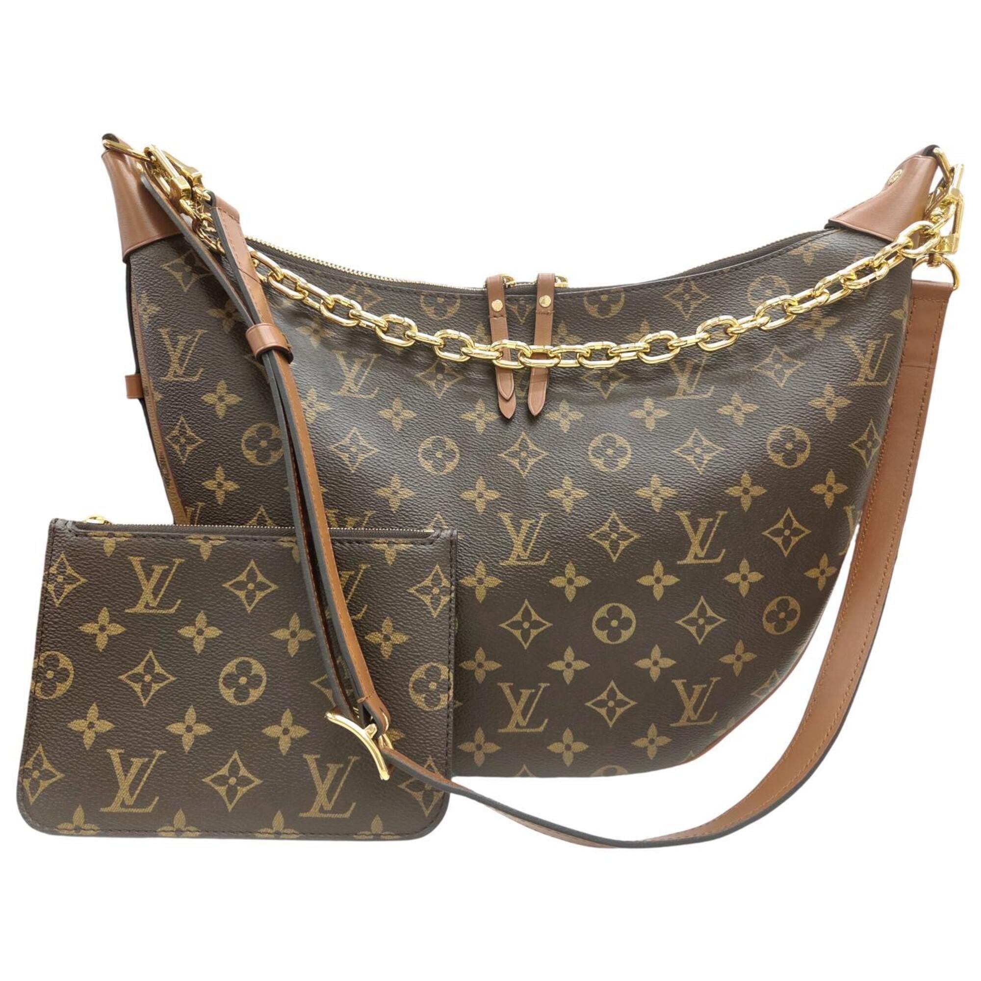 Louis Vuitton Brown Monogram Reverse Pouch Shoulder Bag (Pre-Owned)