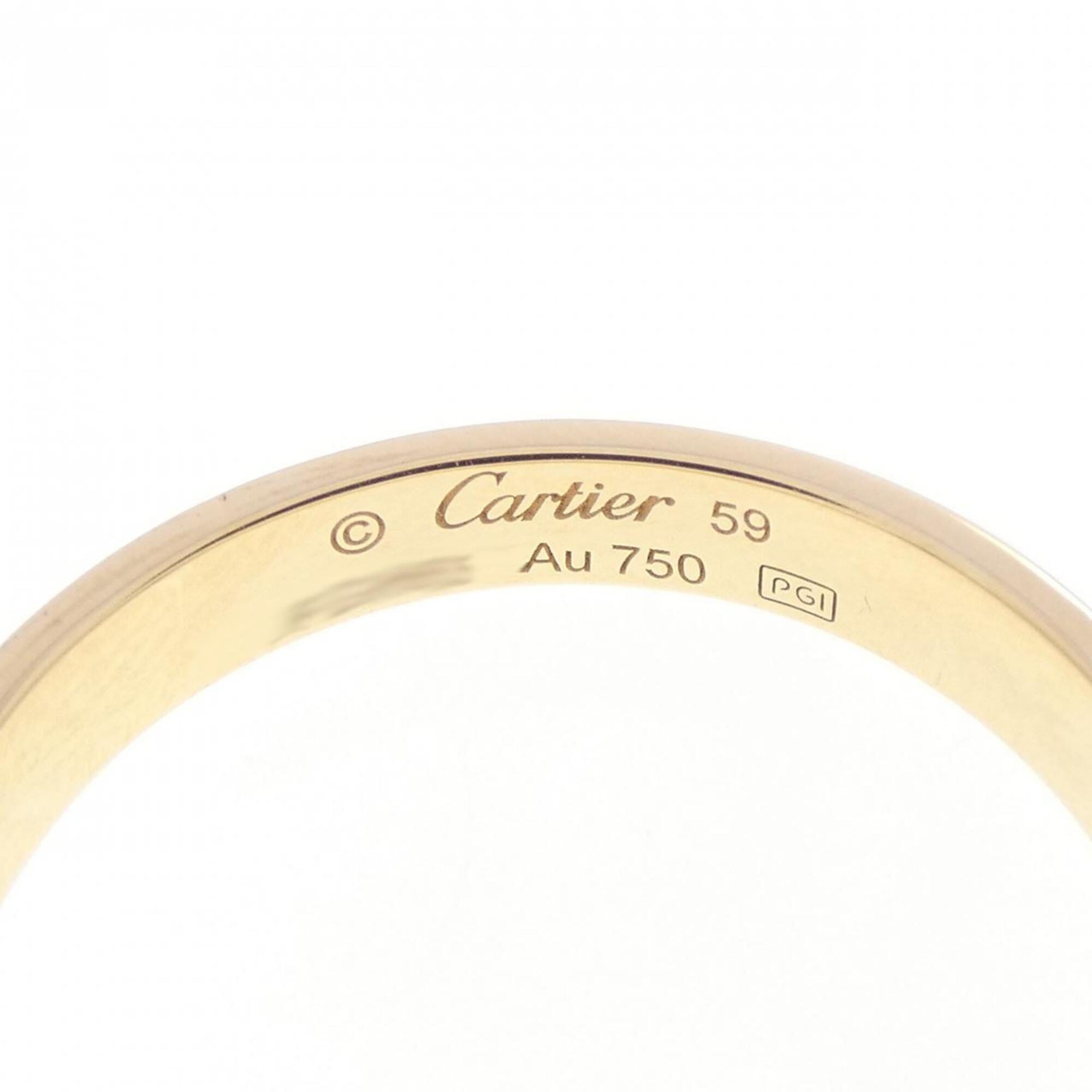 Cartier Love Yellow Gold (18K) Band Ring (Pre-Owned)