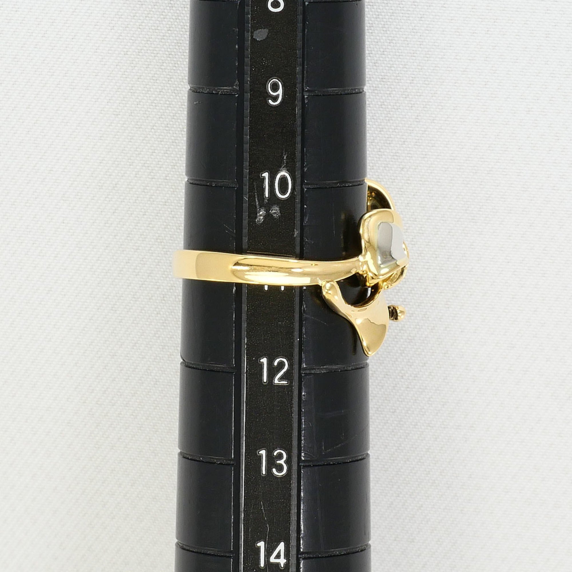 Unbranded Platinum Yellow Gold Yellow Gold (18K) Platinum 900 Band Ring (Pre-Owned)