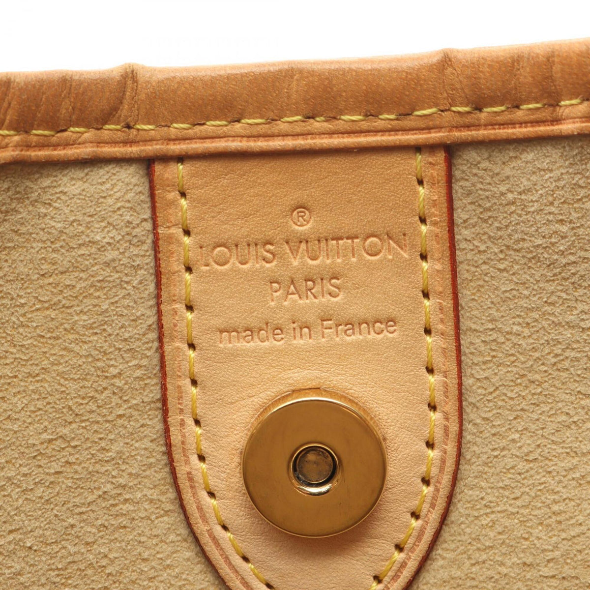 Louis Vuitton Brown Pvc Leather Handbag Shoulder Bag (Pre-Owned)