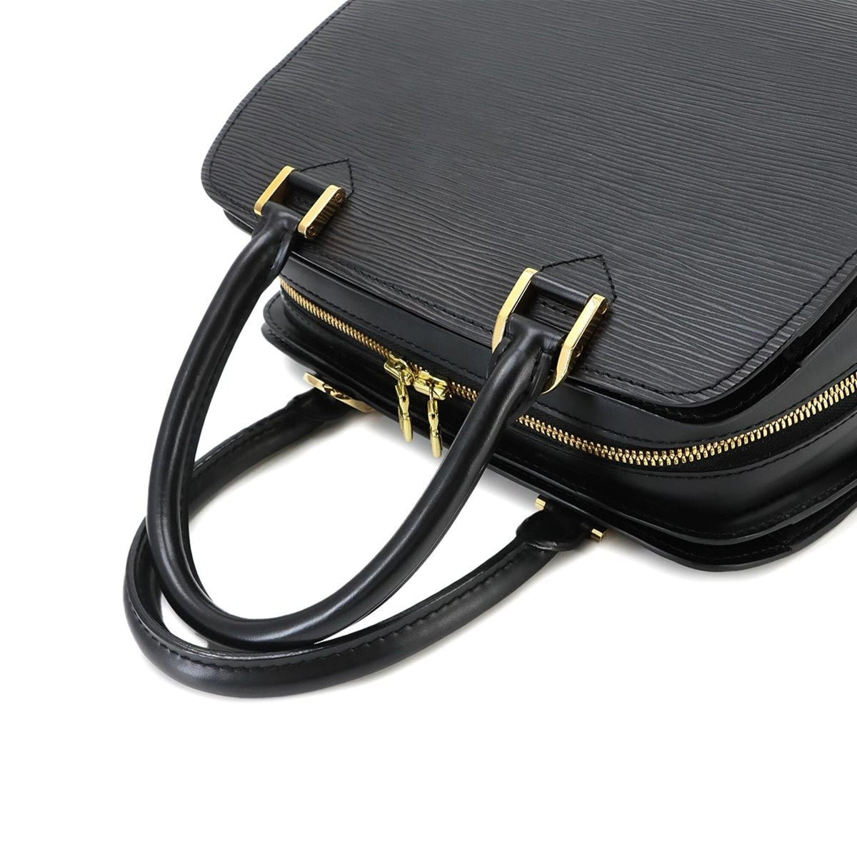 Louis Vuitton Noir Epi Leather Handbag (Pre-Owned)