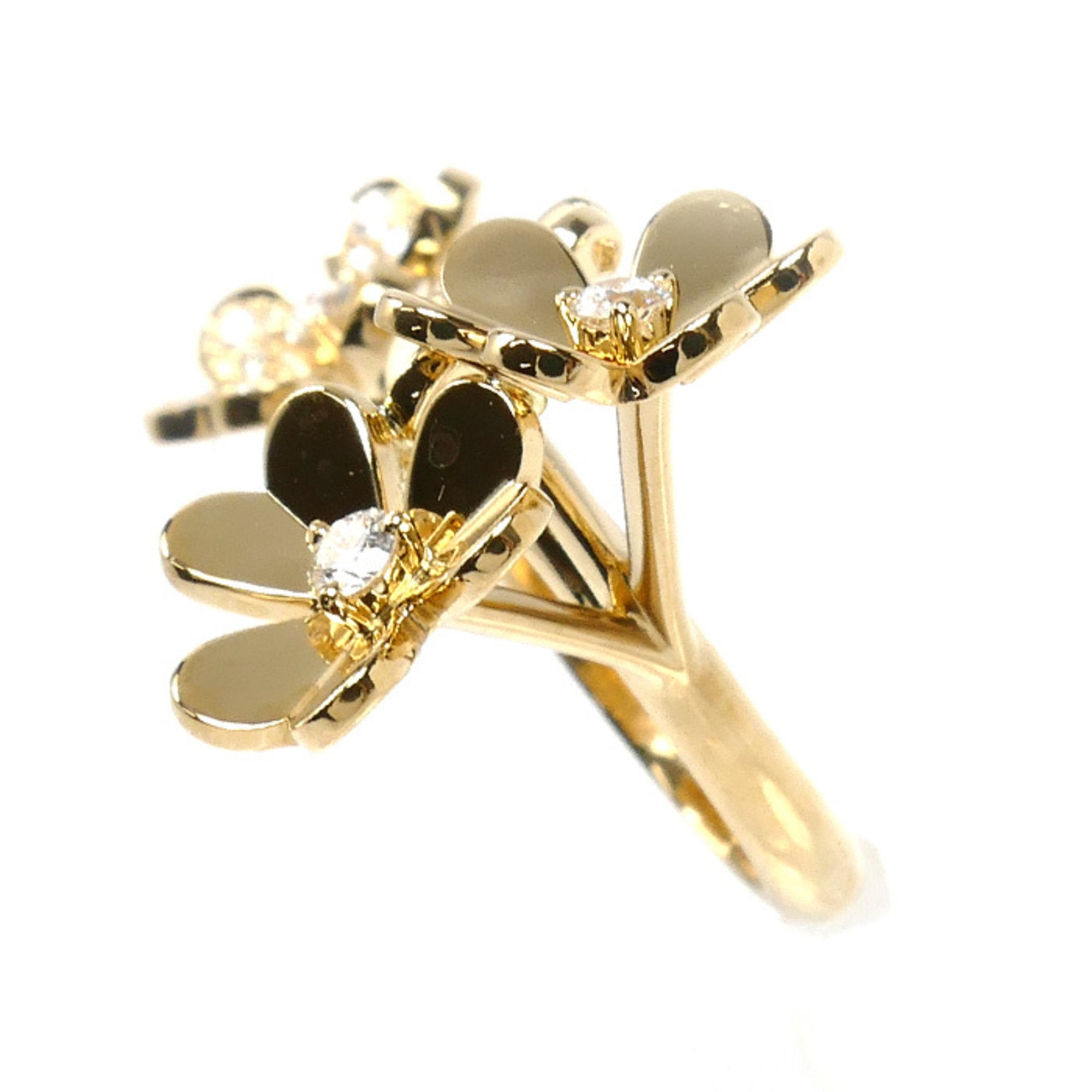 Van Cleef & Arpels Yellow Gold (18K) Band Ring (Pre-Owned)