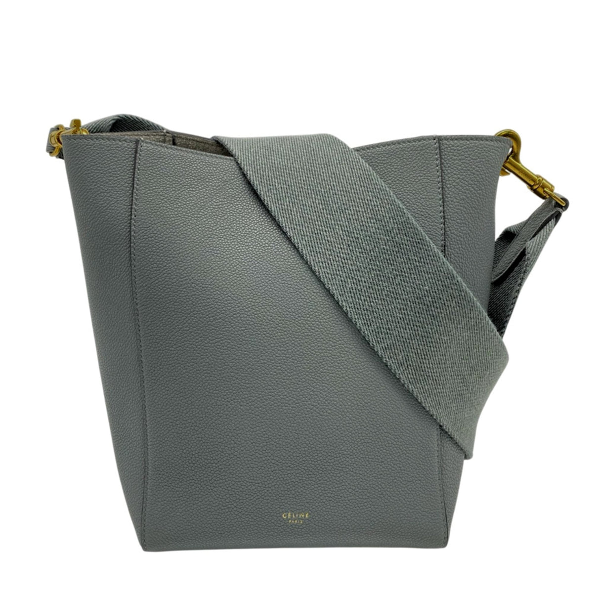 Celine Blue Leather Shoulder Bag (Pre-Owned)