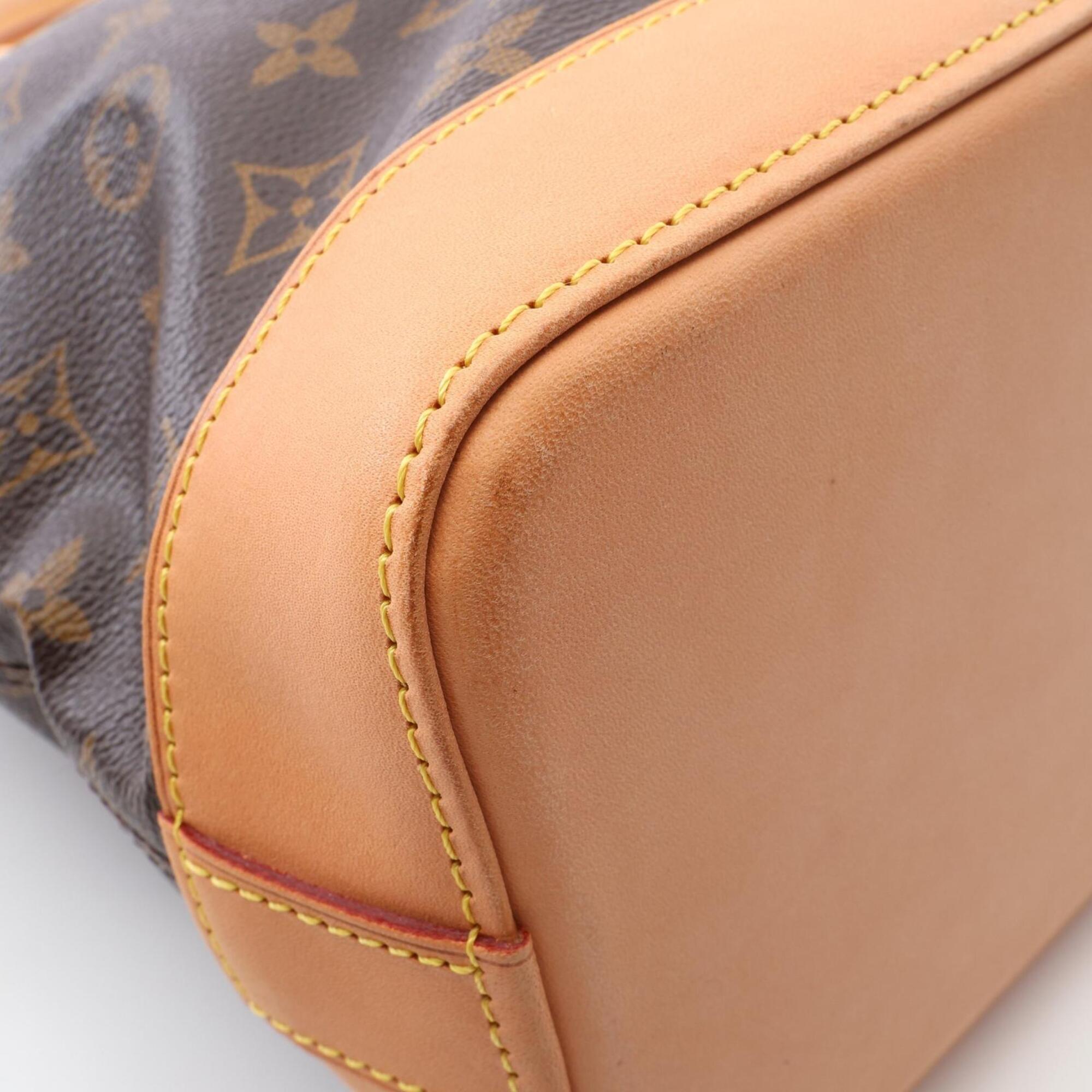 Louis Vuitton Brown Coated Canvas Pvc Monogram Leather Handbag Tote Bag (Pre-Owned)