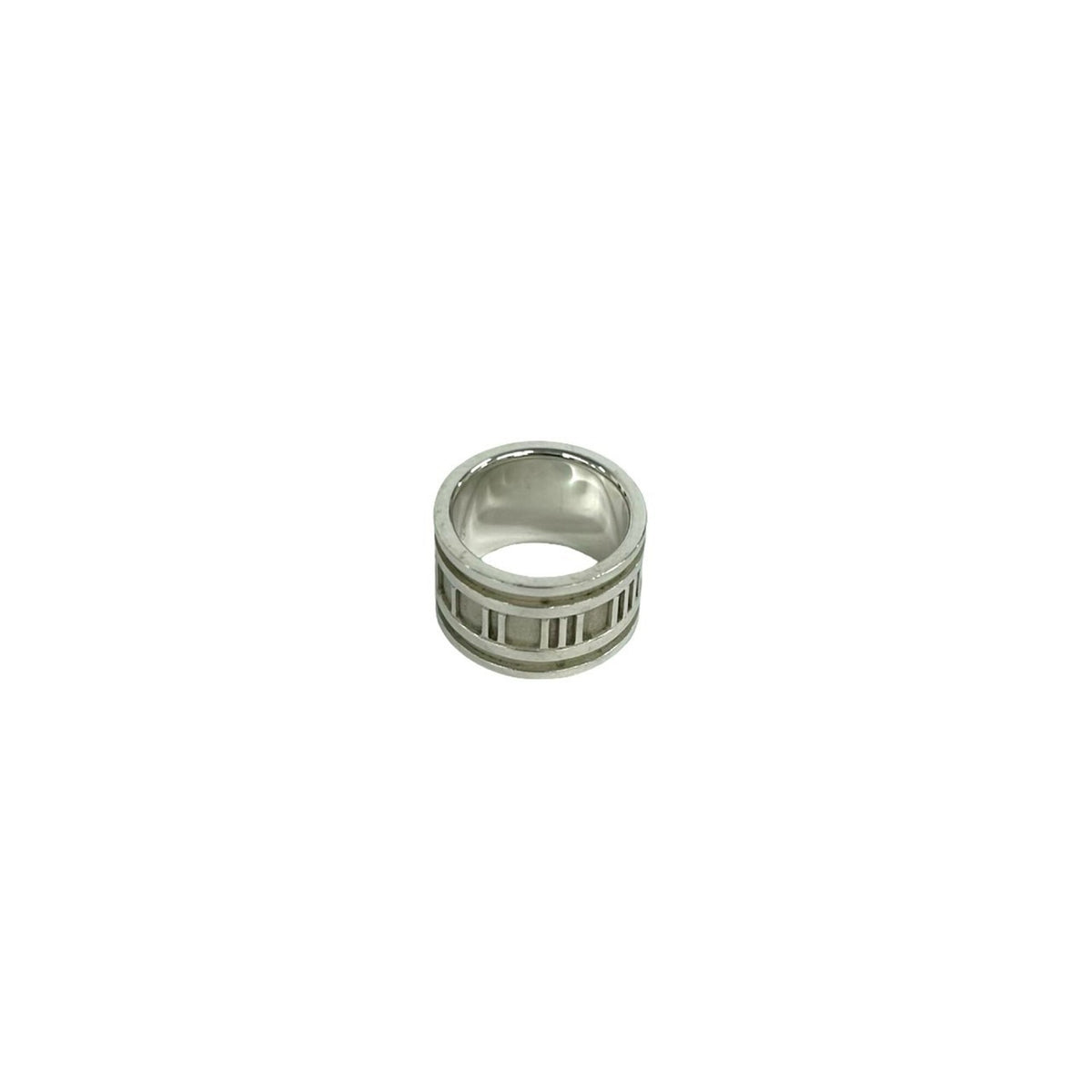 Tiffany Silver Silver 925 Band Ring (Pre-Owned)