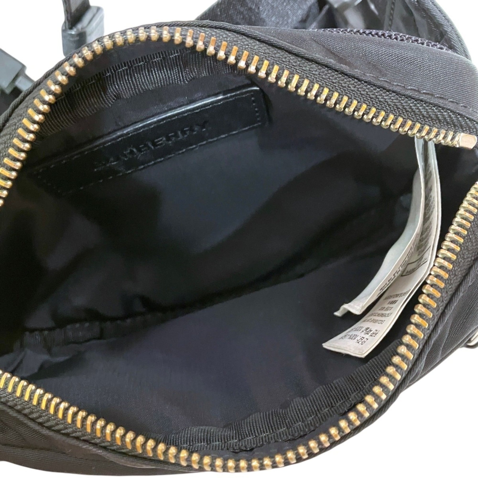 Burberry Black Canvas Fanny Pack (Pre-Owned)